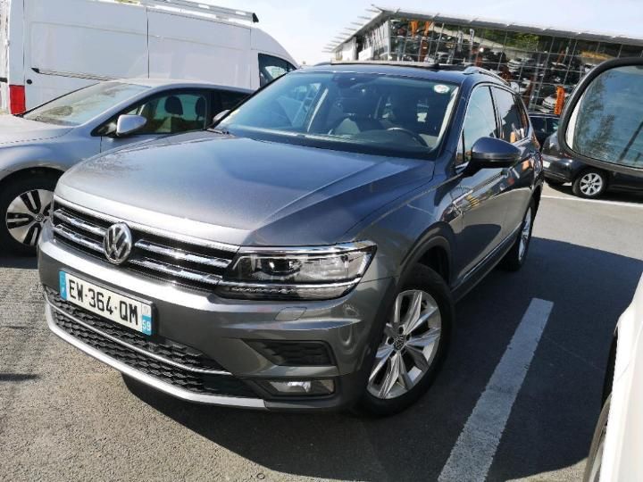 VOLKSWAGEN TIGUAN ALLSPACE 2018 wvgzzz5nzjm122158