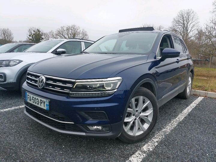 VOLKSWAGEN TIGUAN 2018 wvgzzz5nzjw450645