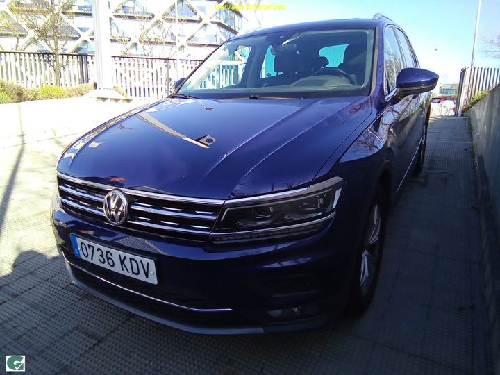 VOLKSWAGEN TIGUAN 2017 wvgzzz5nzjw843581