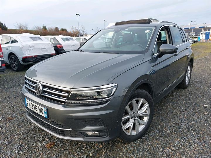 VOLKSWAGEN TIGUAN 2018 wvgzzz5nzjw986336