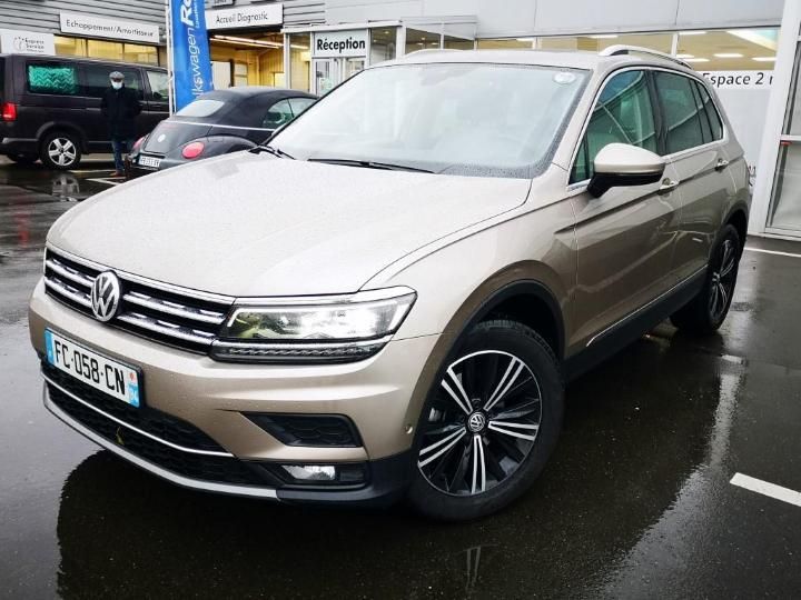 VOLKSWAGEN TIGUAN 2018 wvgzzz5nzkw327171