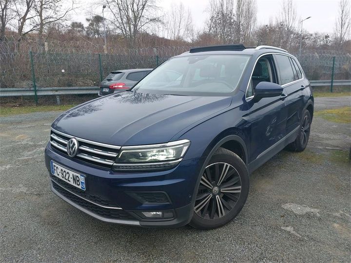 VOLKSWAGEN TIGUAN 2018 wvgzzz5nzkw839183