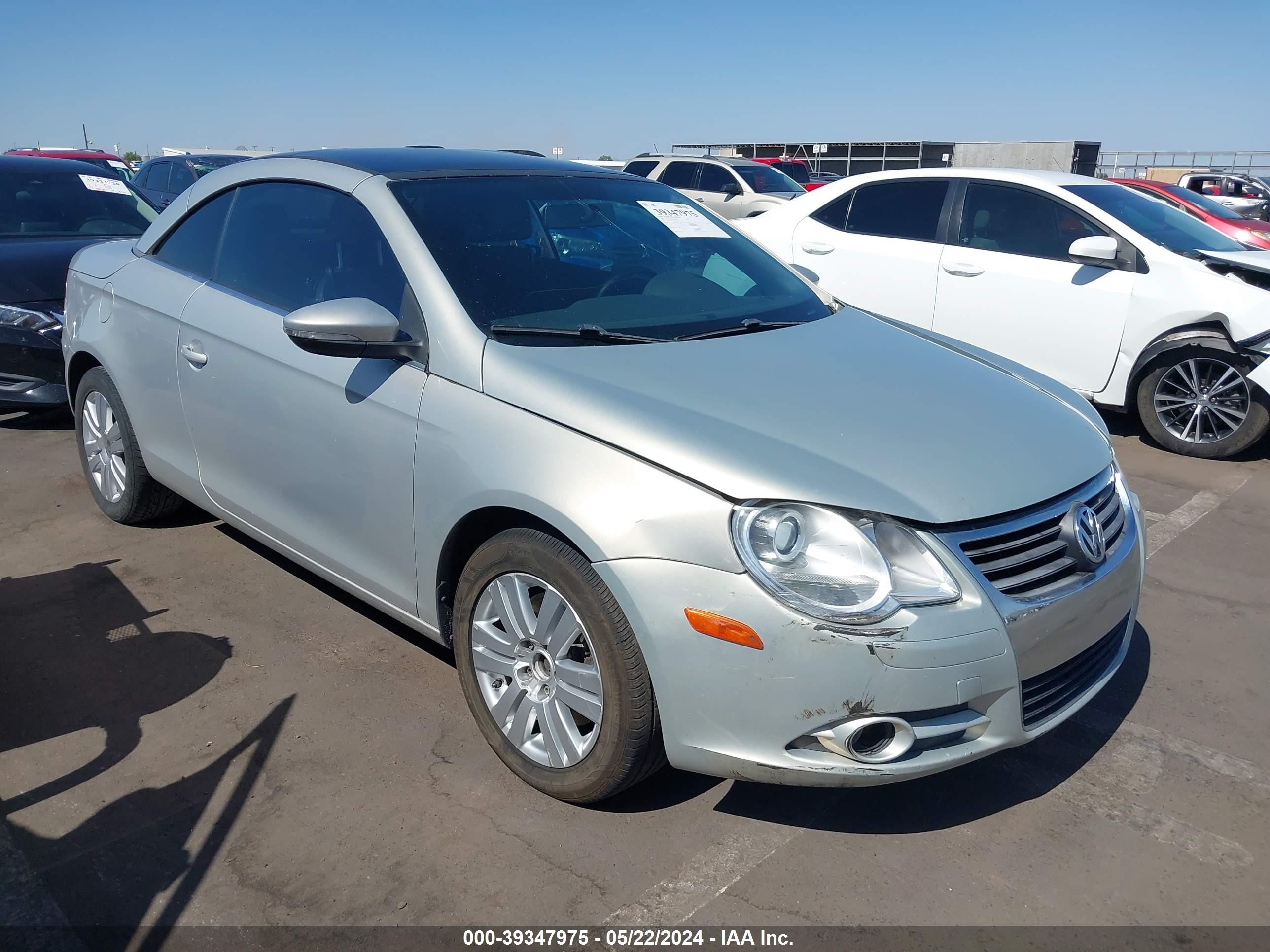 VOLKSWAGEN EOS 2009 wvwaa71f39v011930