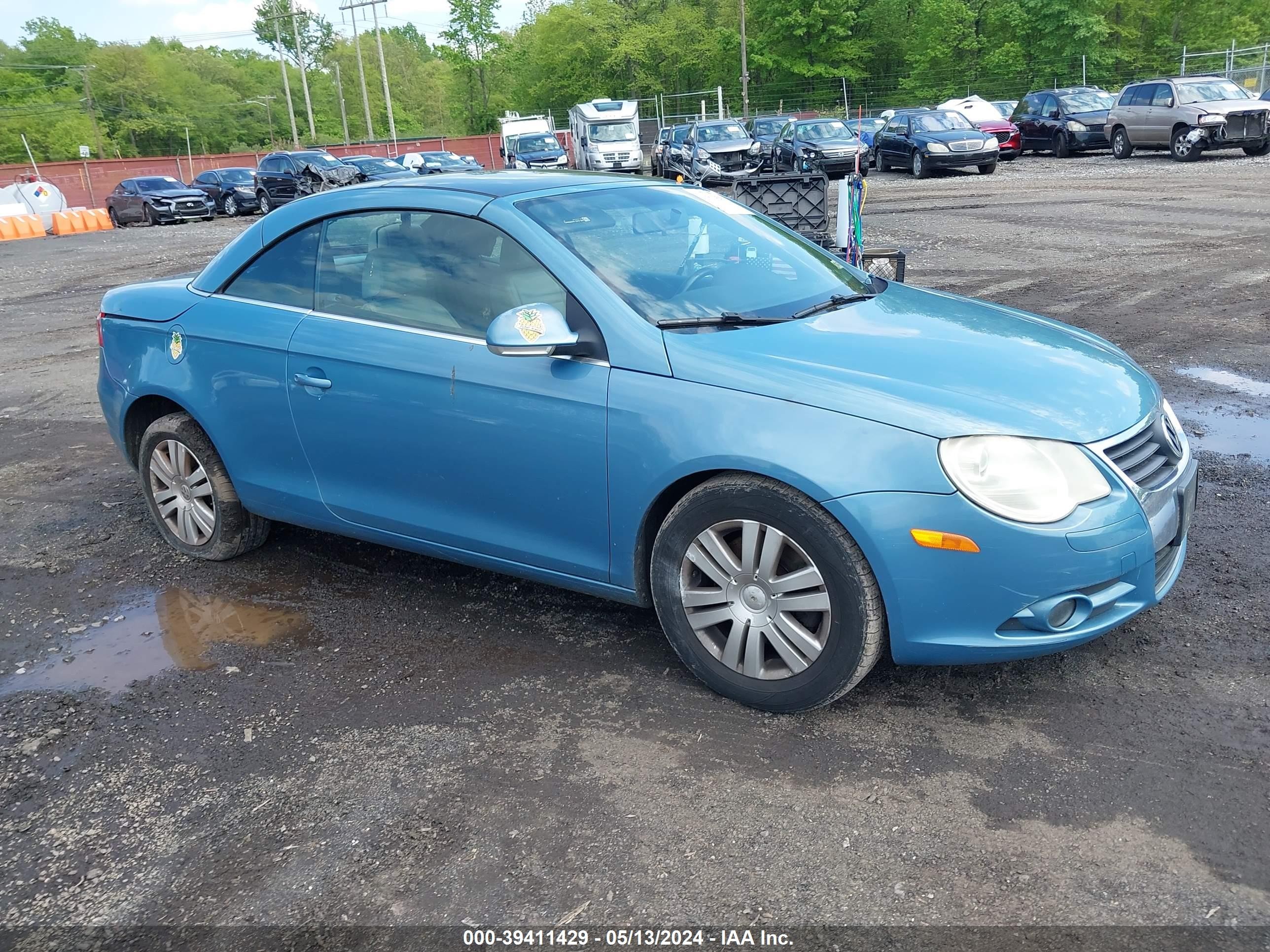 VOLKSWAGEN EOS 2007 wvwaa71f57v053156