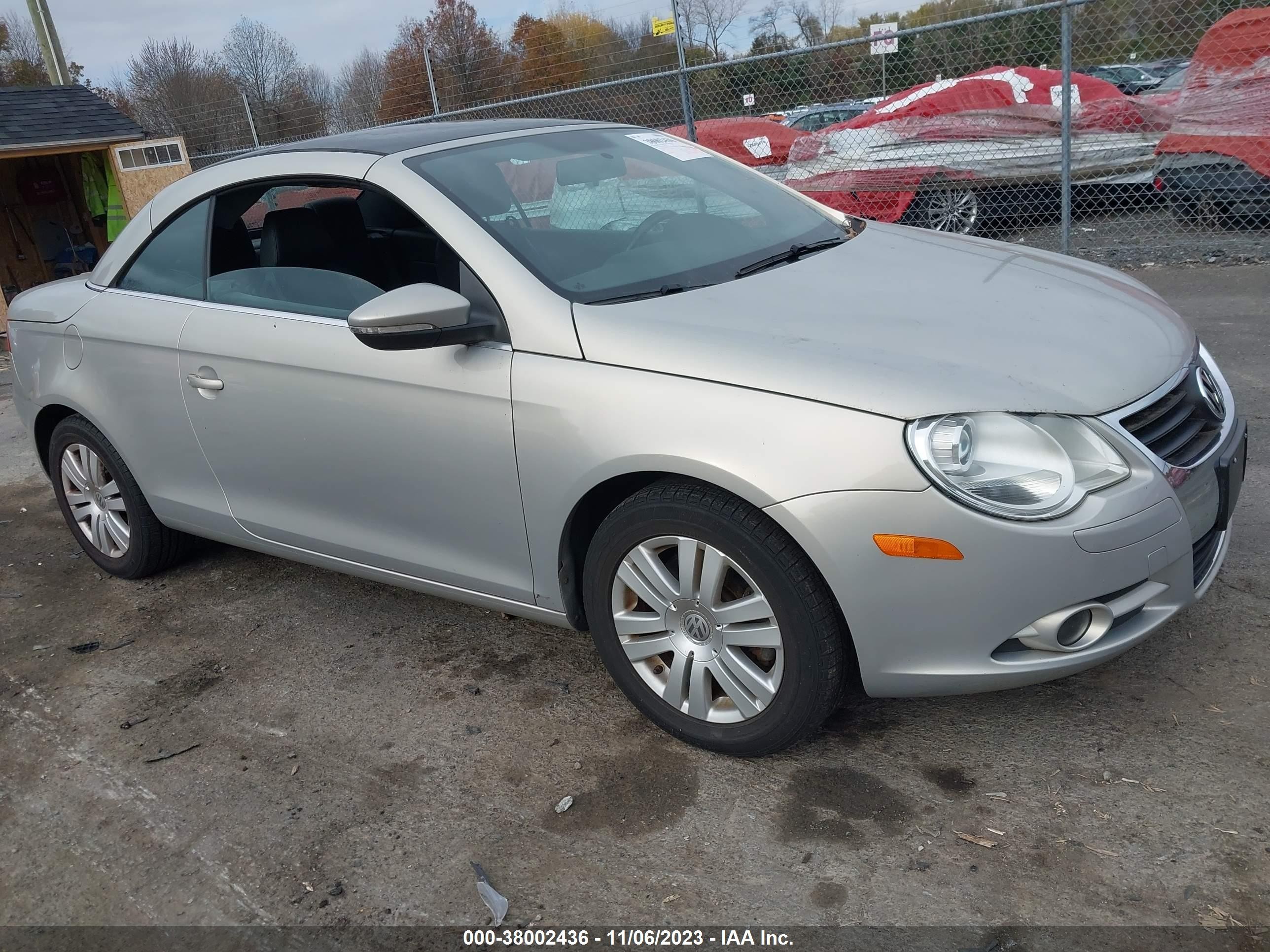 VOLKSWAGEN EOS 2009 wvwaa71f69v017477