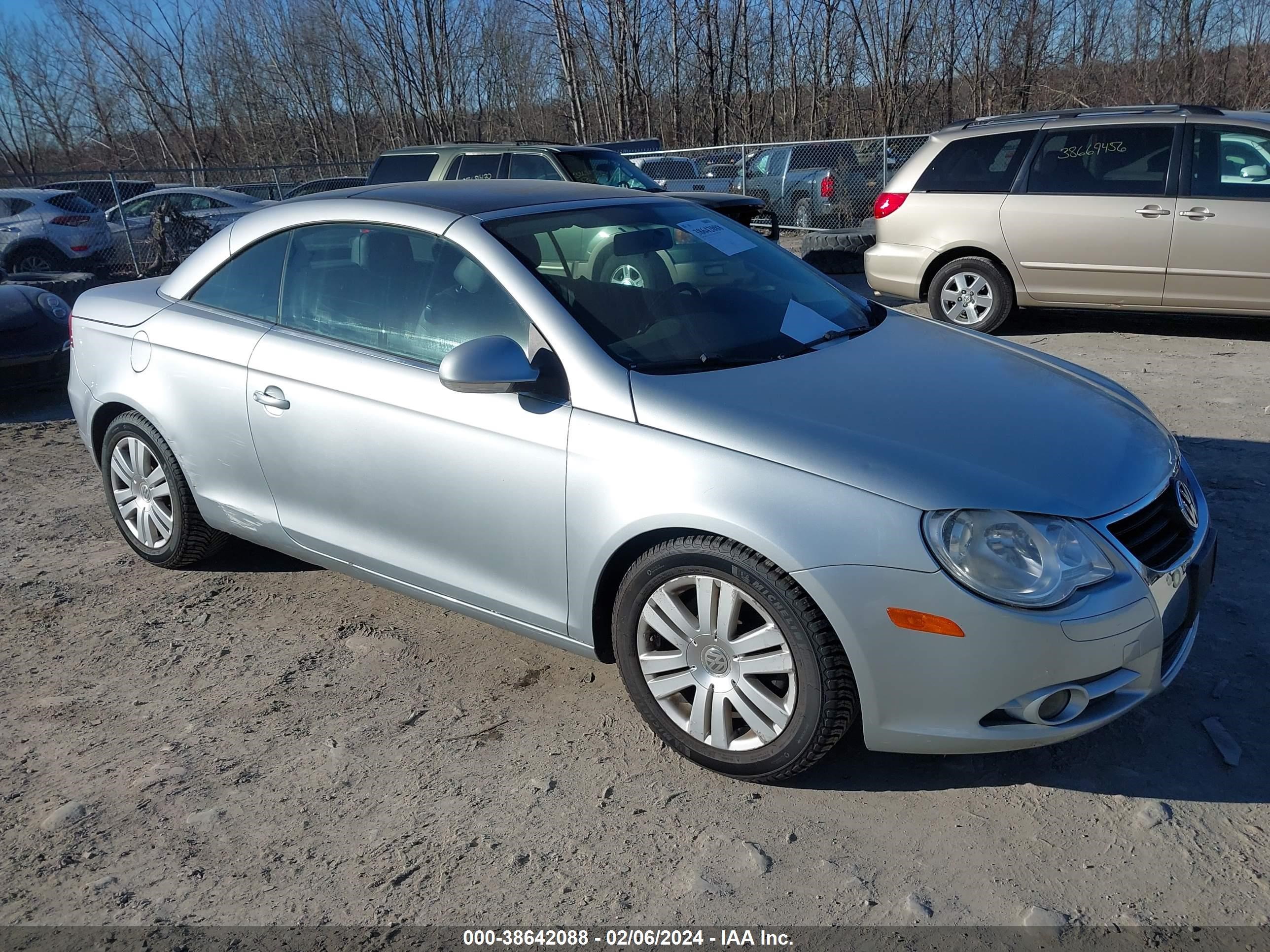 VOLKSWAGEN EOS 2007 wvwaa71f77v047018