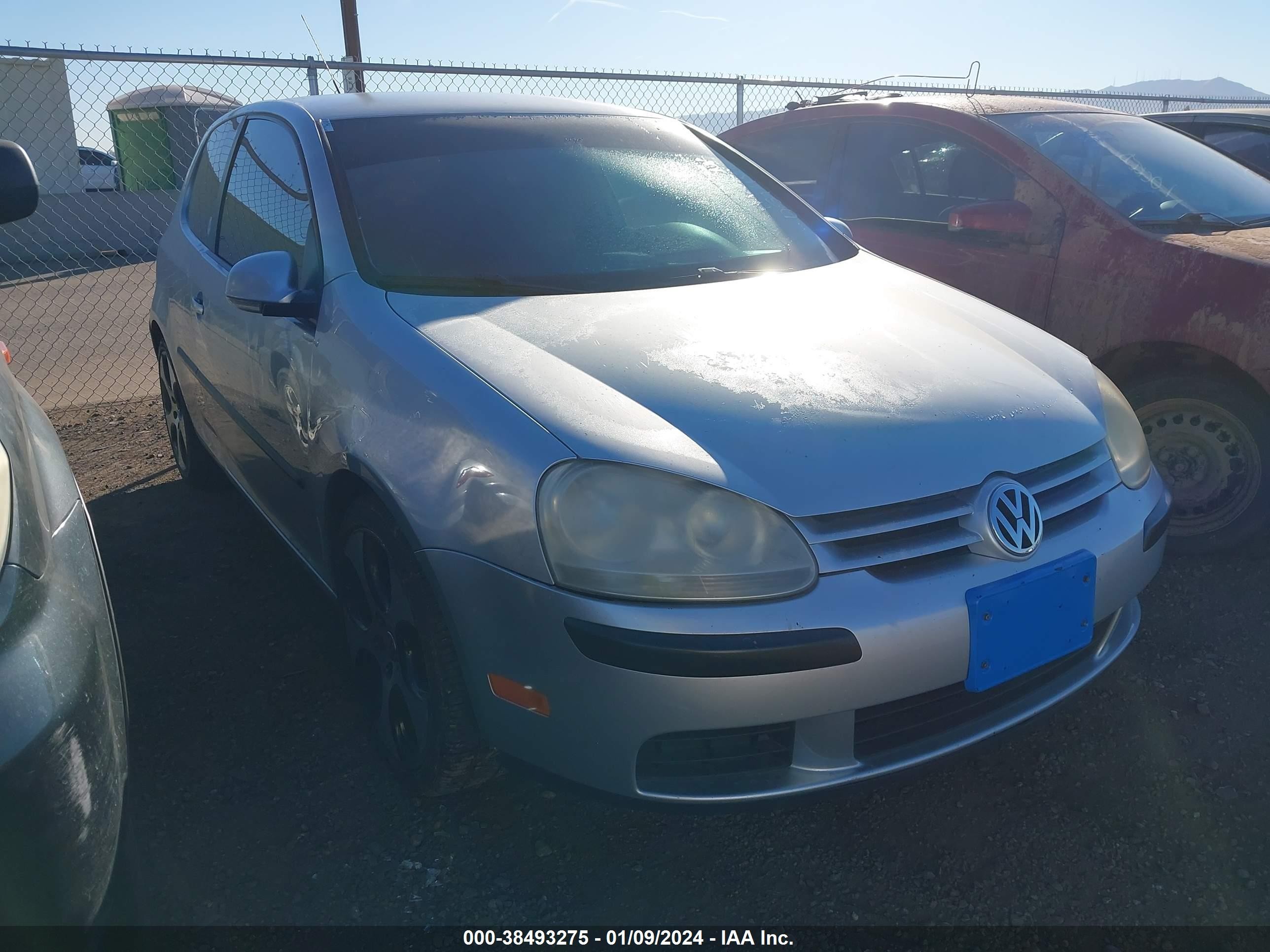 VOLKSWAGEN GOLF 2008 wvwaa71k58w051481