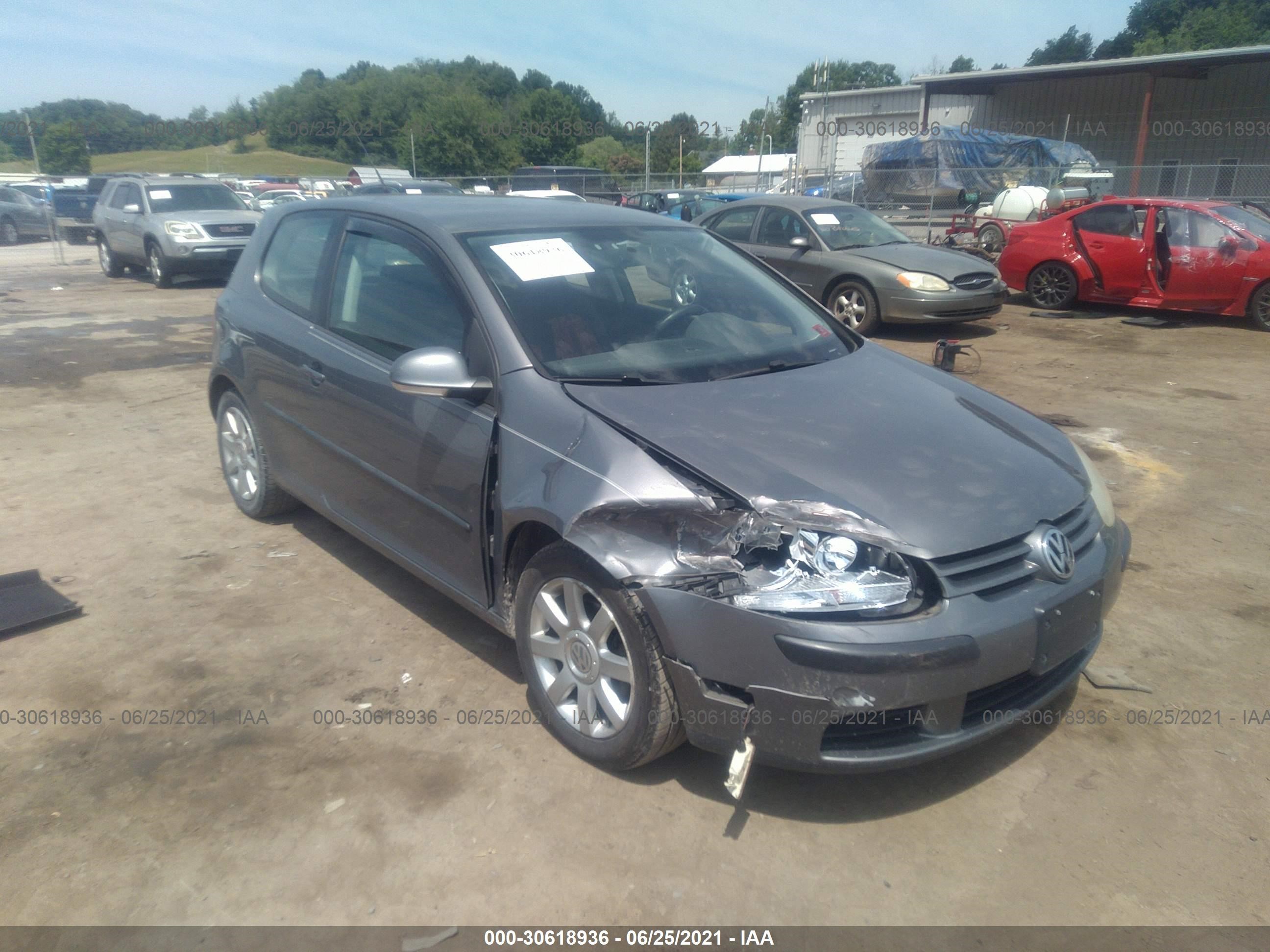 VOLKSWAGEN GOLF 2008 wvwaa71k58w063243