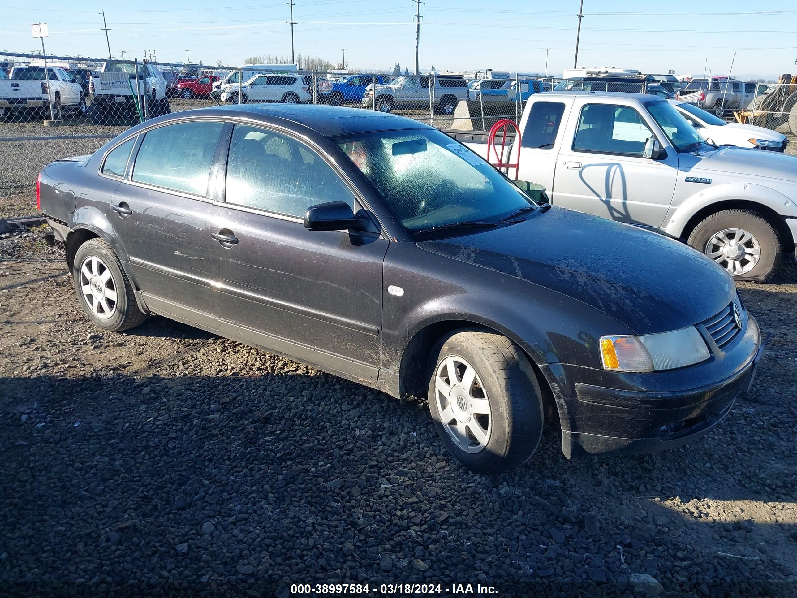 VOLKSWAGEN PASSAT 2001 wvwac63b41p015489