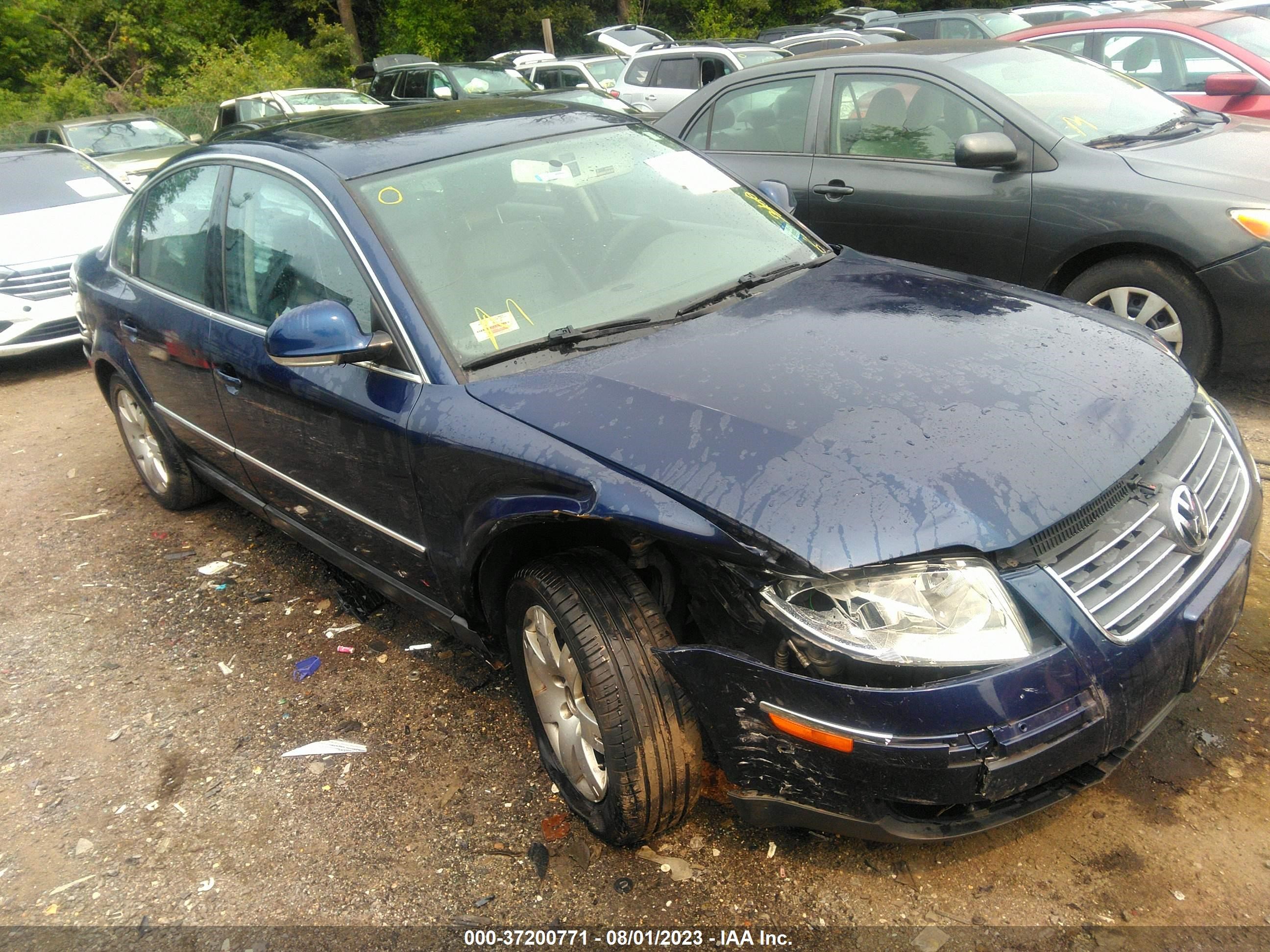 VOLKSWAGEN PASSAT 2005 wvwad63b75e066483