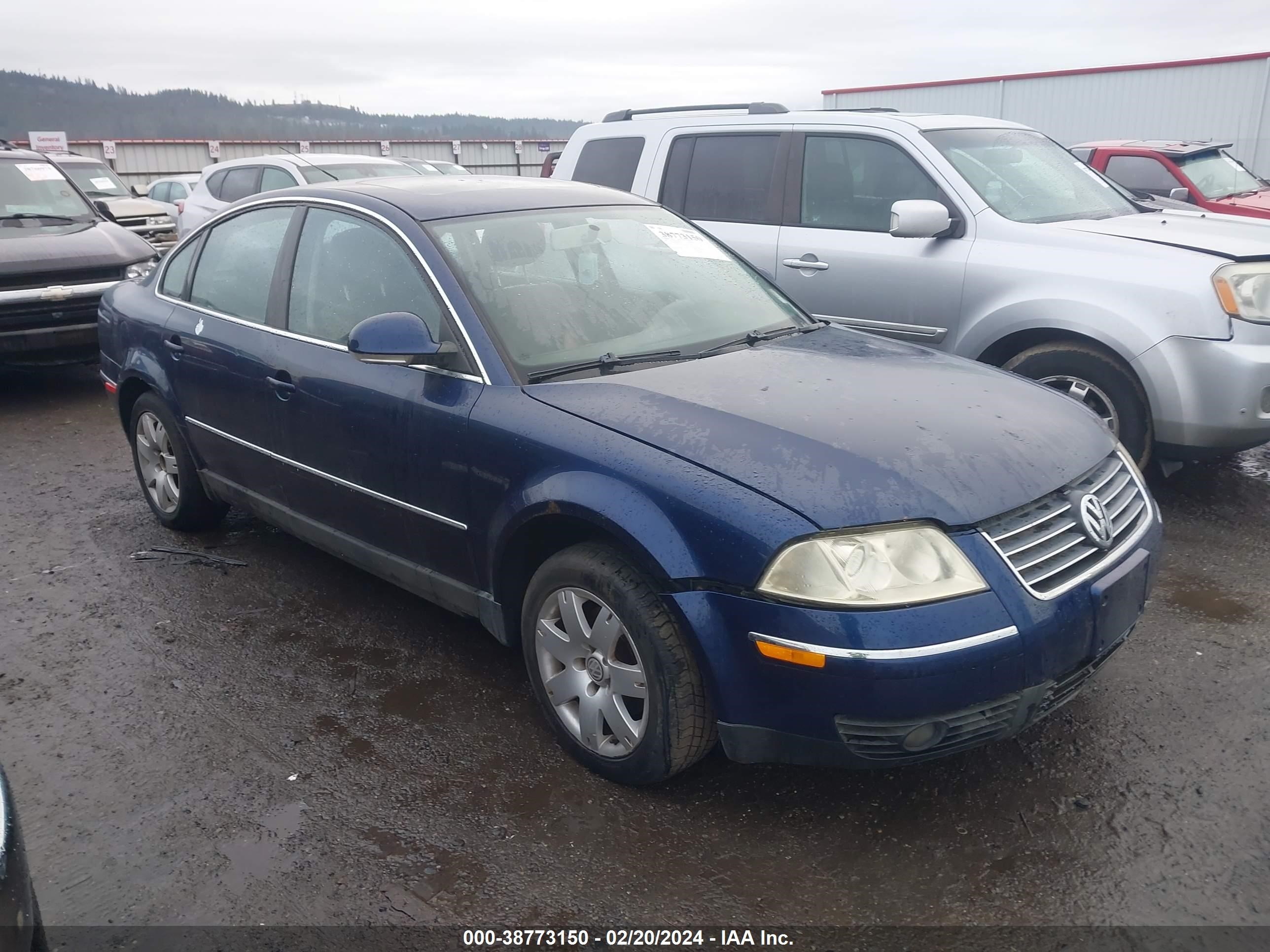 VOLKSWAGEN PASSAT 2005 wvwae63b75e040933