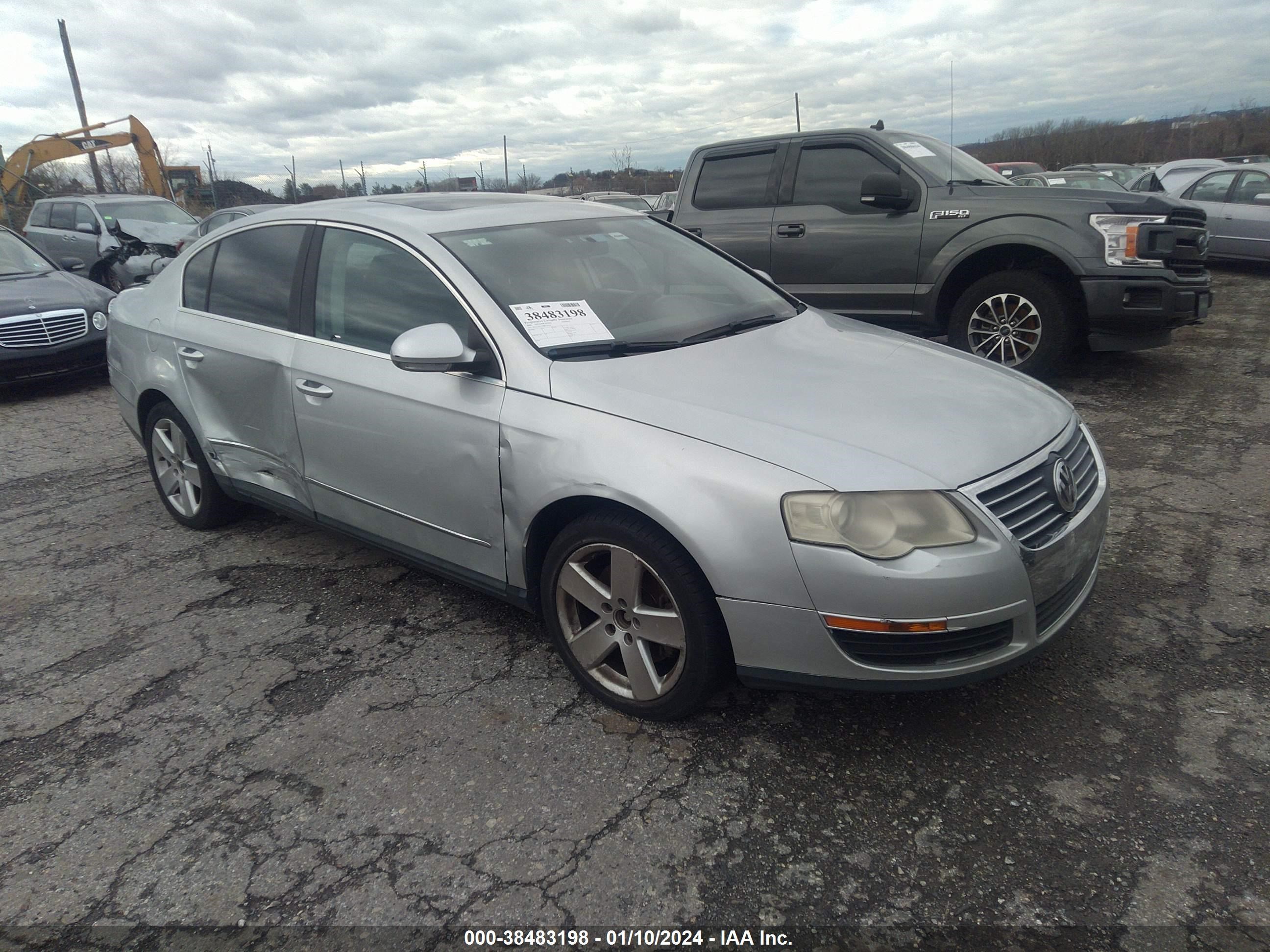 VOLKSWAGEN PASSAT 2008 wvwak73c08e139556