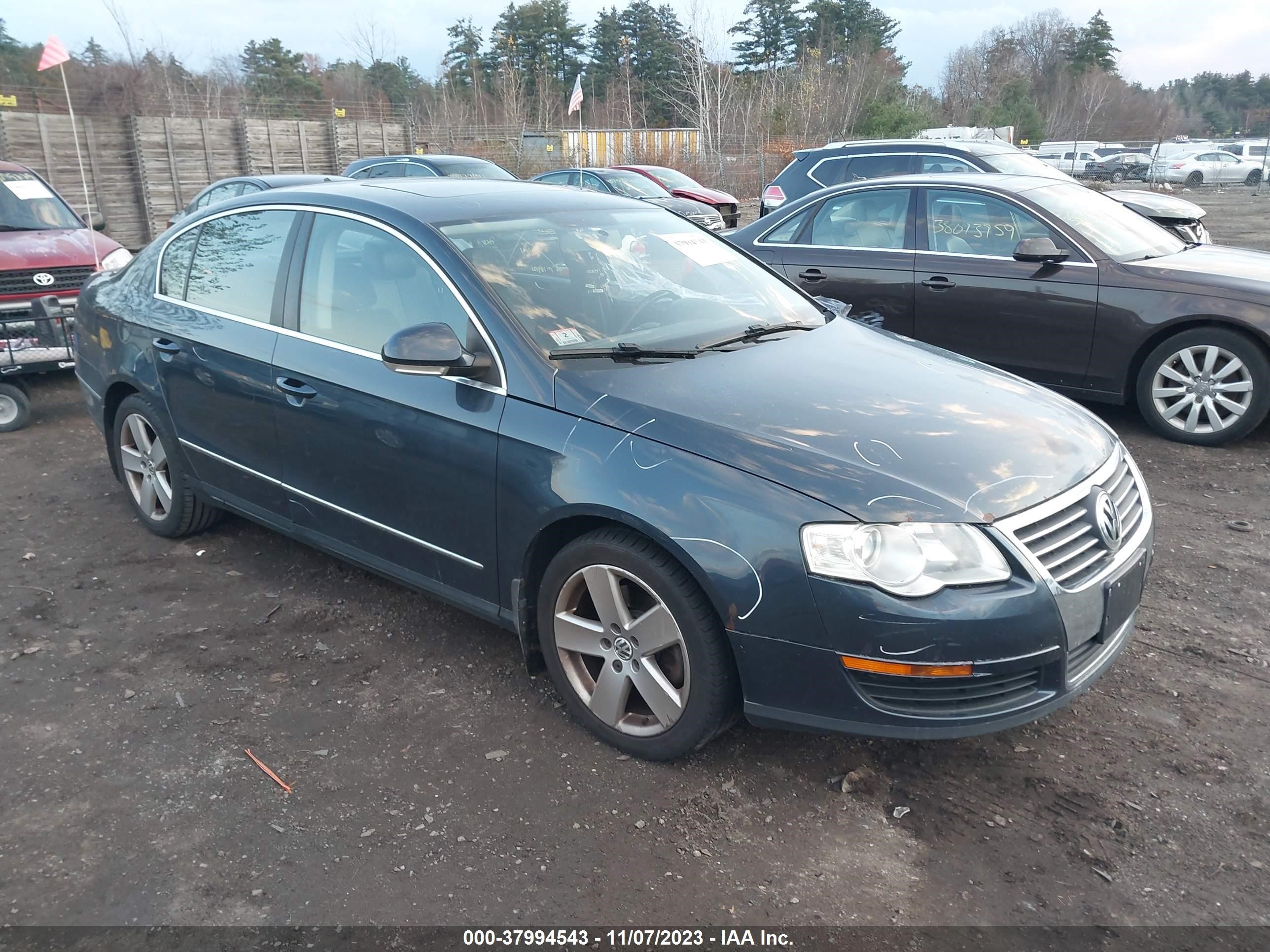 VOLKSWAGEN PASSAT 2008 wvwak73c18p053581