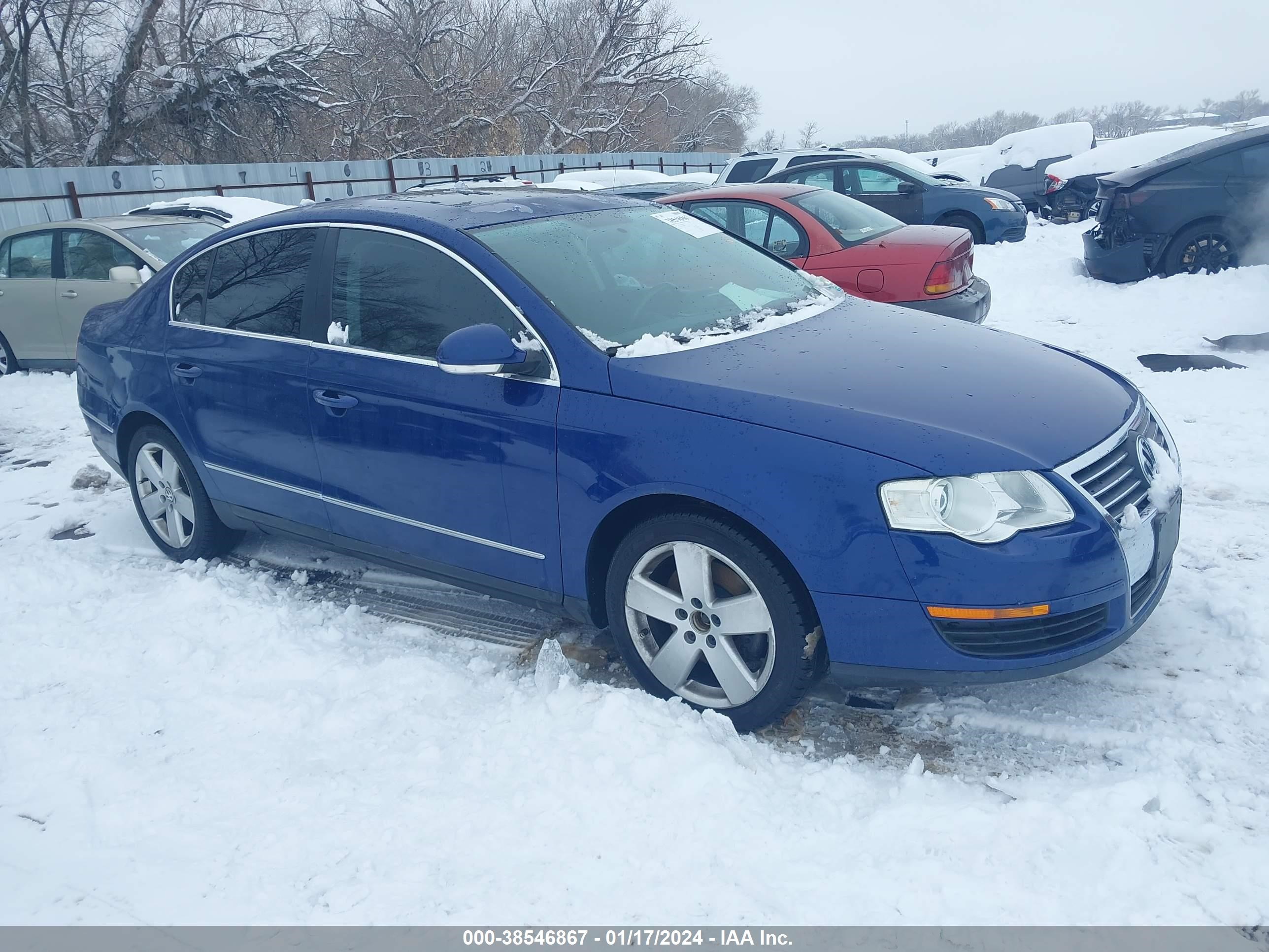 VOLKSWAGEN PASSAT 2008 wvwak73c28p091207