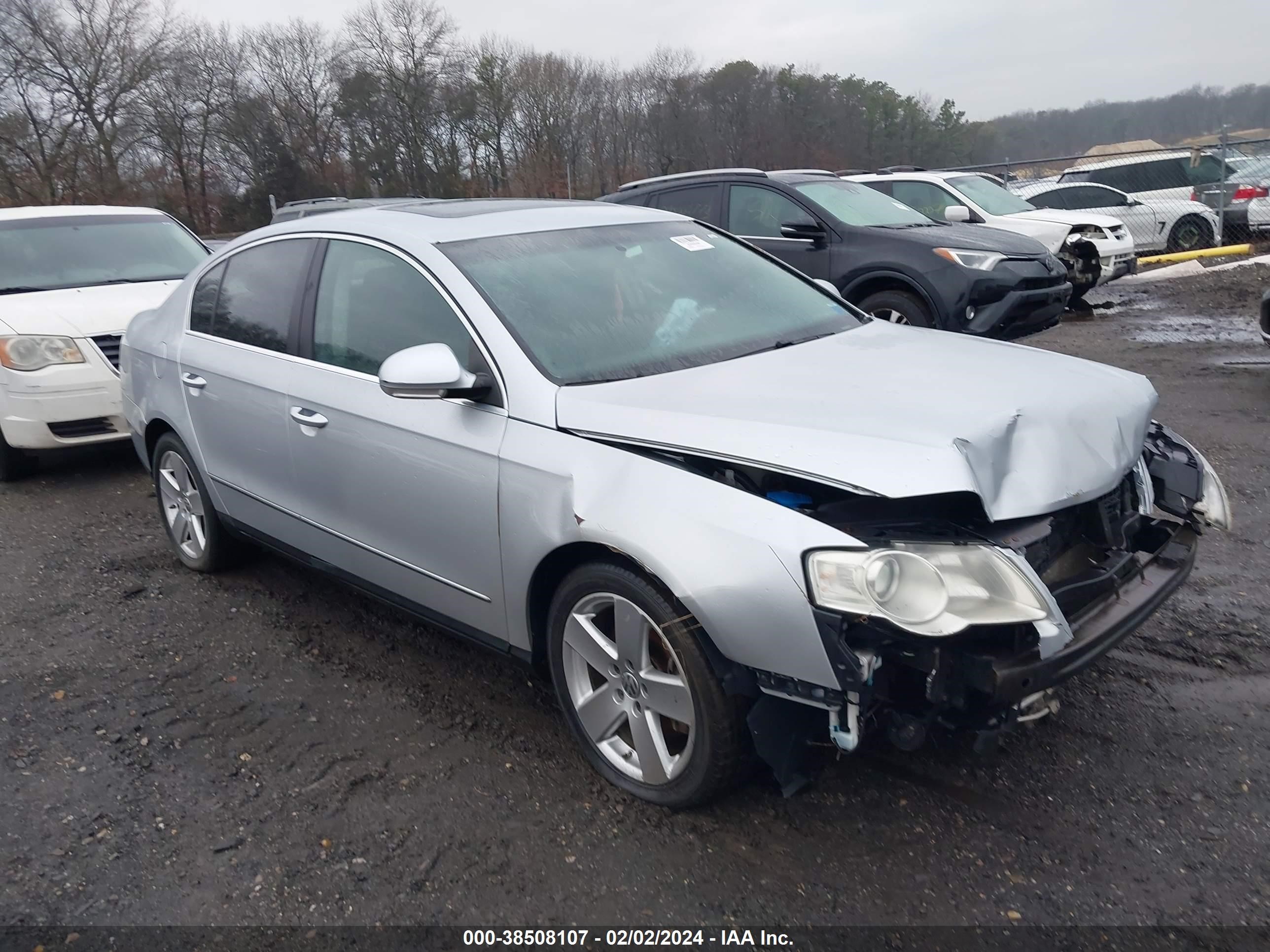 VOLKSWAGEN PASSAT 2008 wvwak73c68e022208