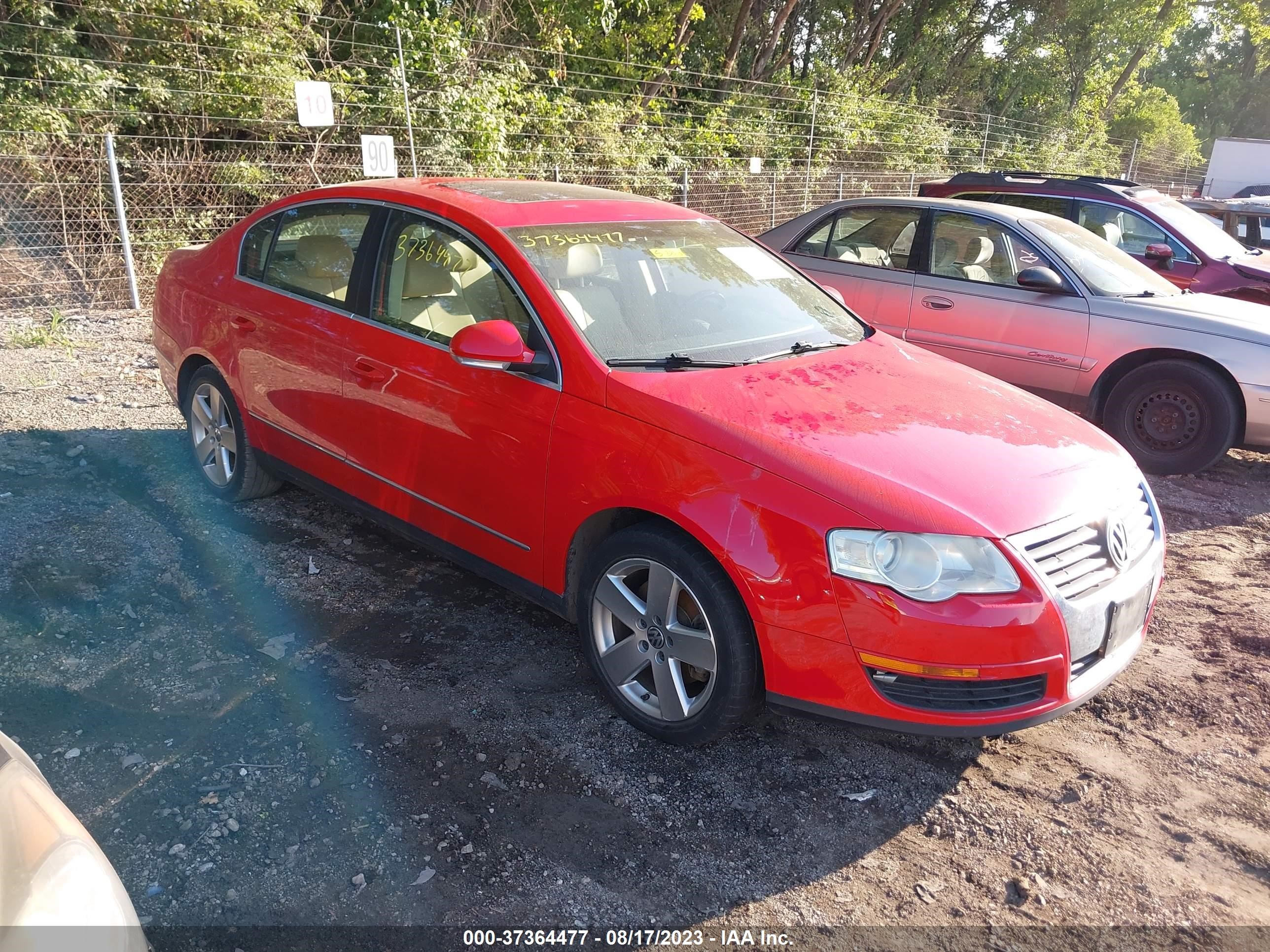 VOLKSWAGEN PASSAT 2008 wvwak73c68e073918