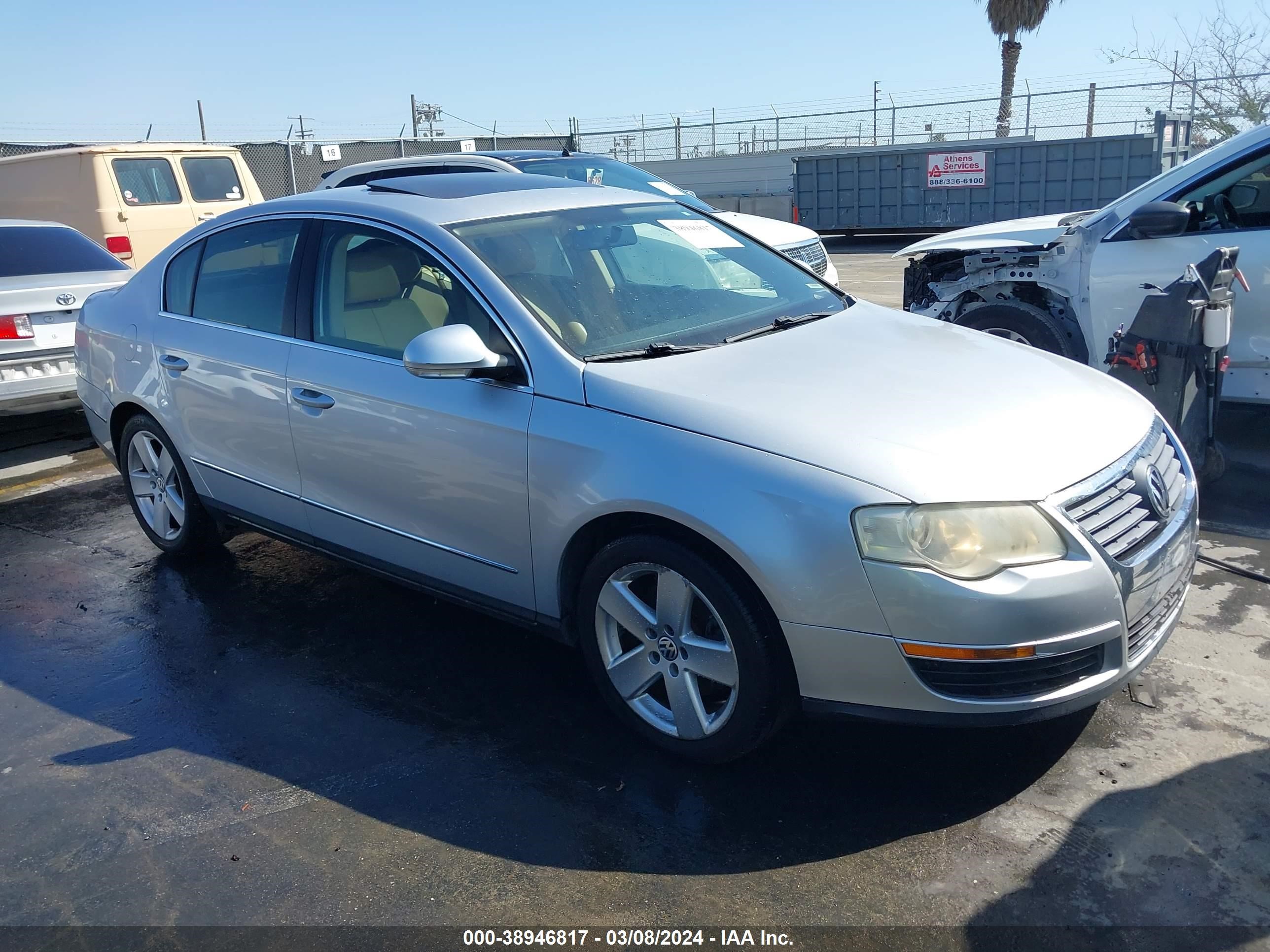 VOLKSWAGEN PASSAT 2008 wvwak73c78p072734