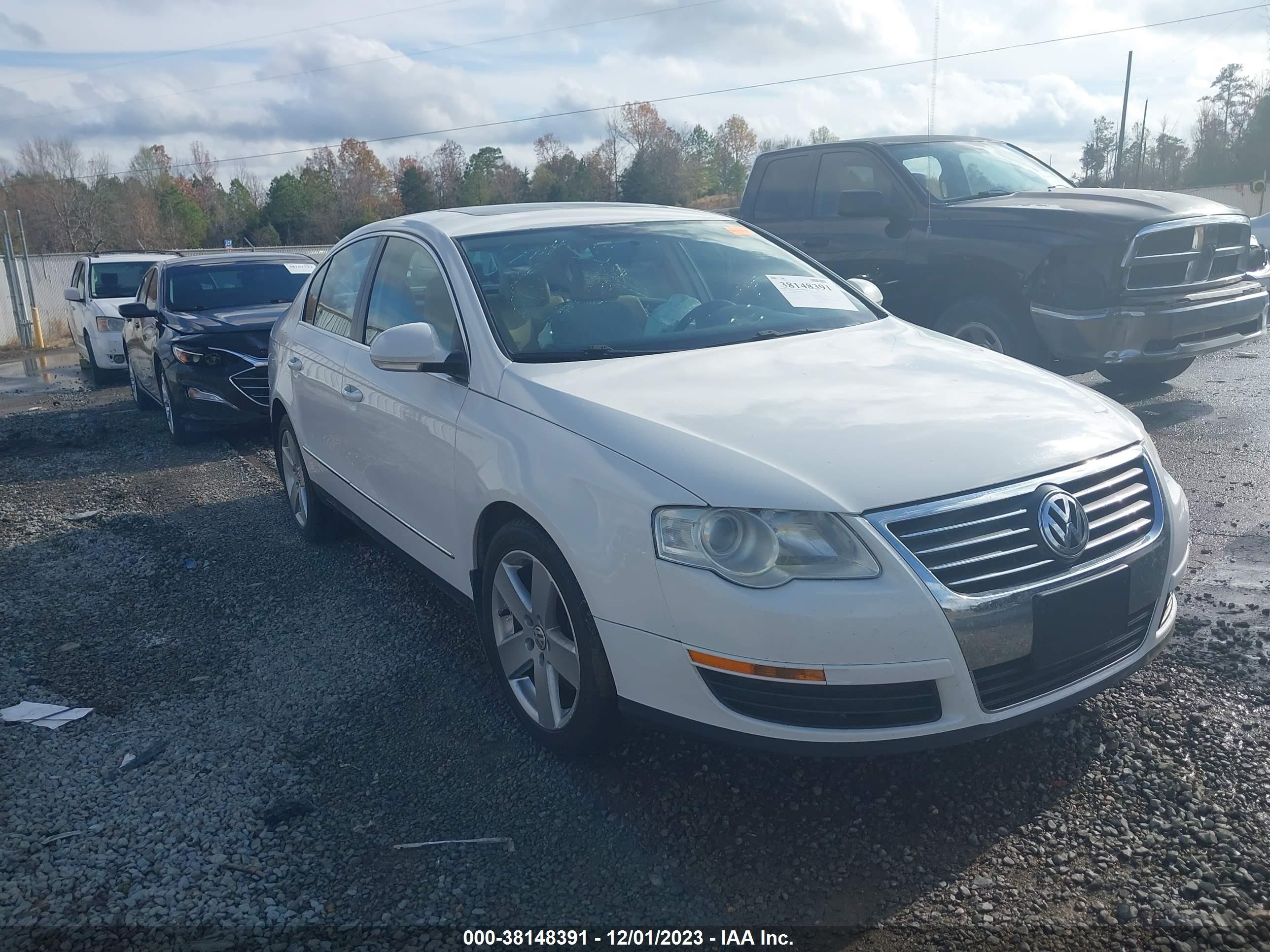 VOLKSWAGEN PASSAT 2008 wvwak93c48p049262