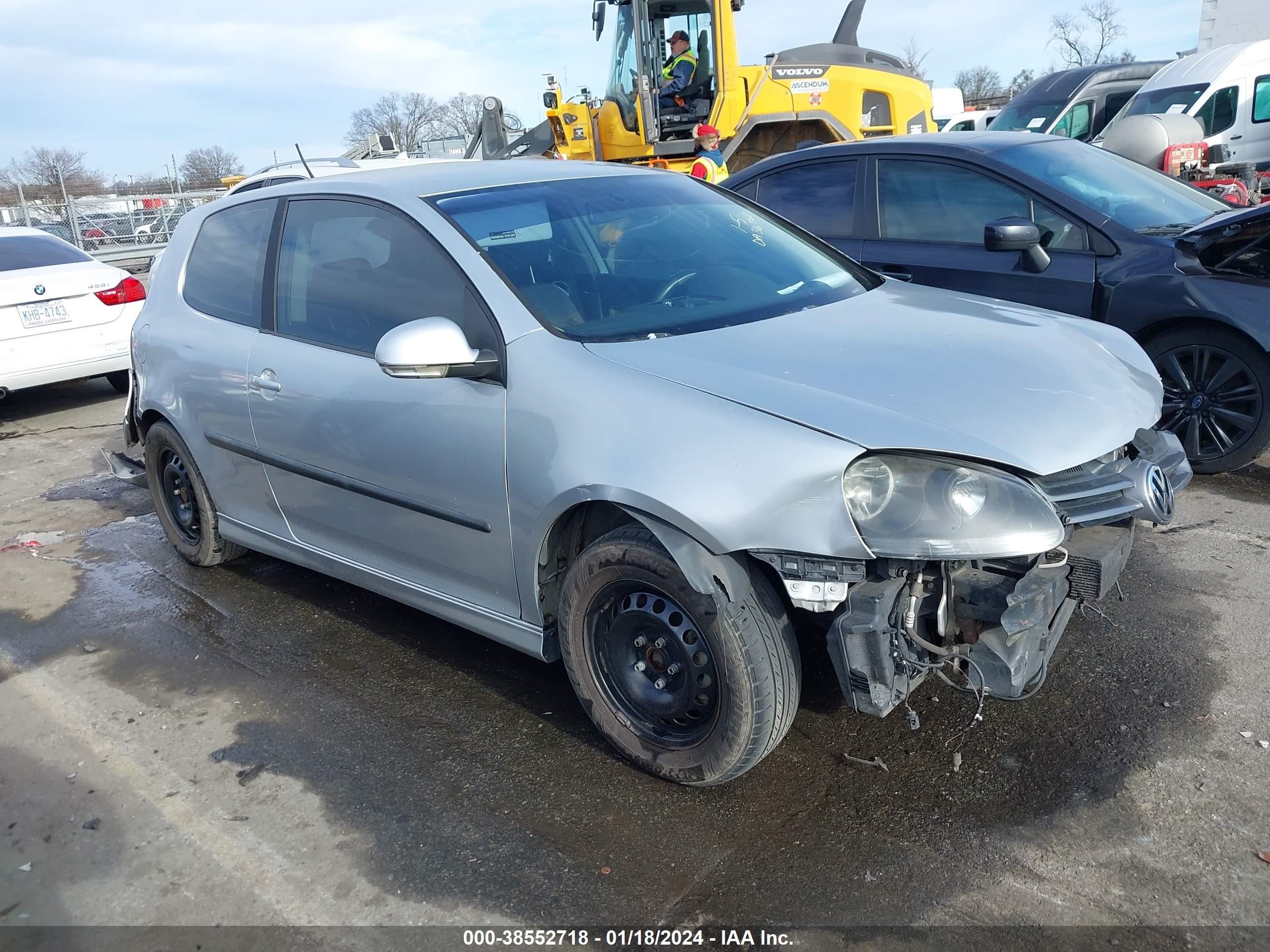 VOLKSWAGEN GOLF 2007 wvwar71k27w176686