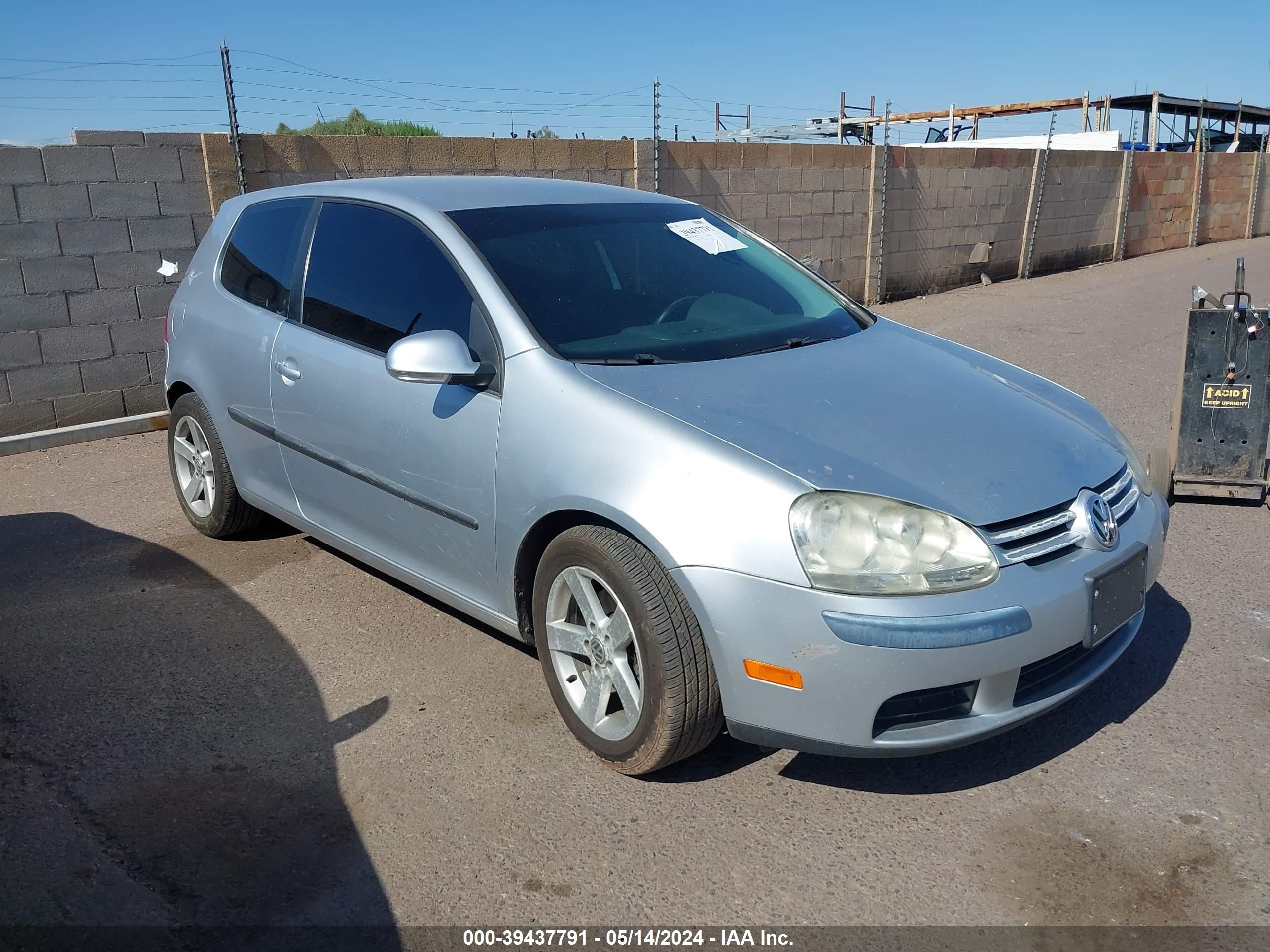 VOLKSWAGEN GOLF 2007 wvwar71k87w276520