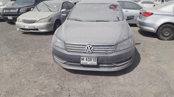 VOLKSWAGEN PASSAT 2014 wvwar7a37ec030646