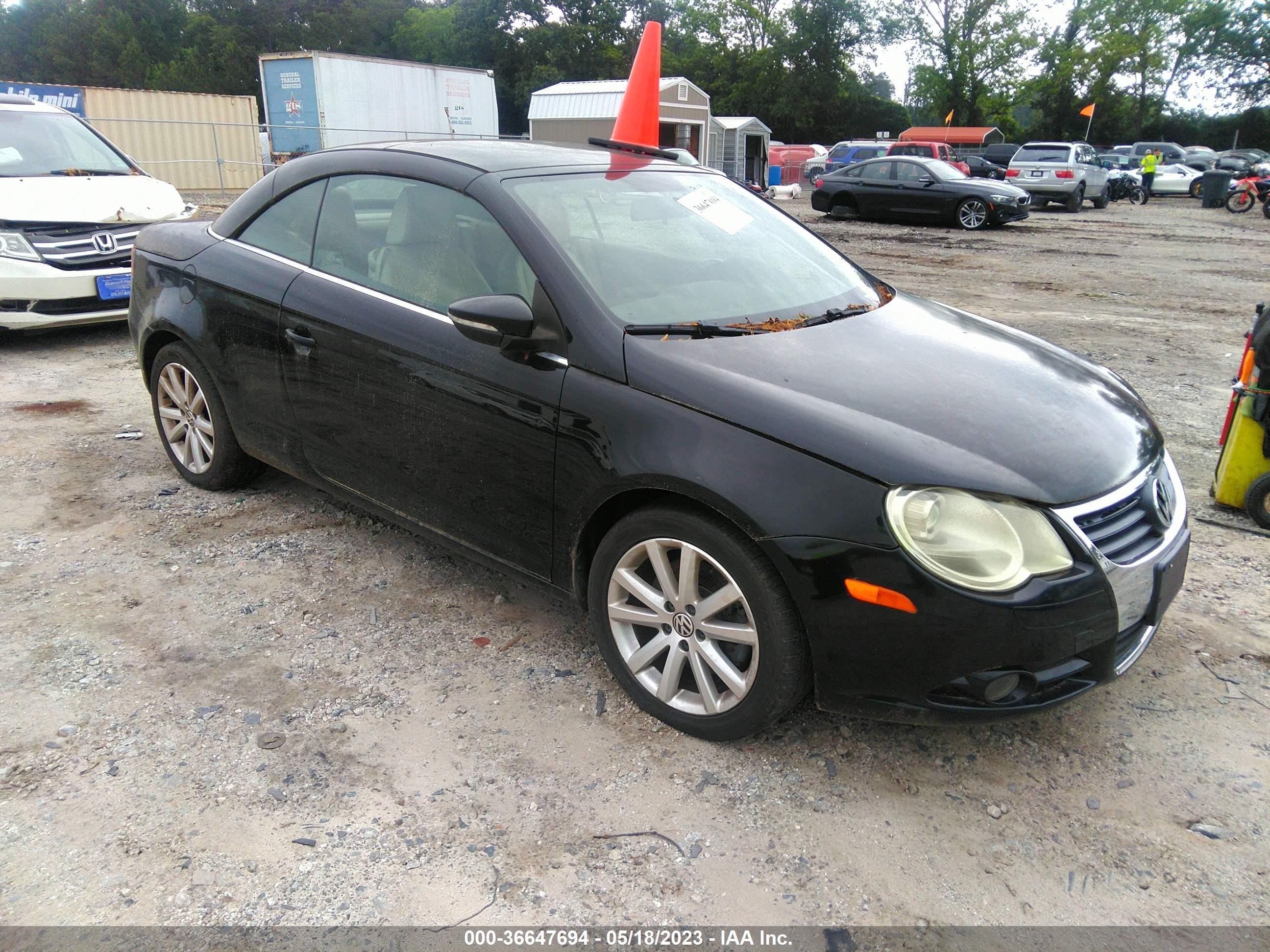 VOLKSWAGEN EOS 2009 wvwba71f39v013360