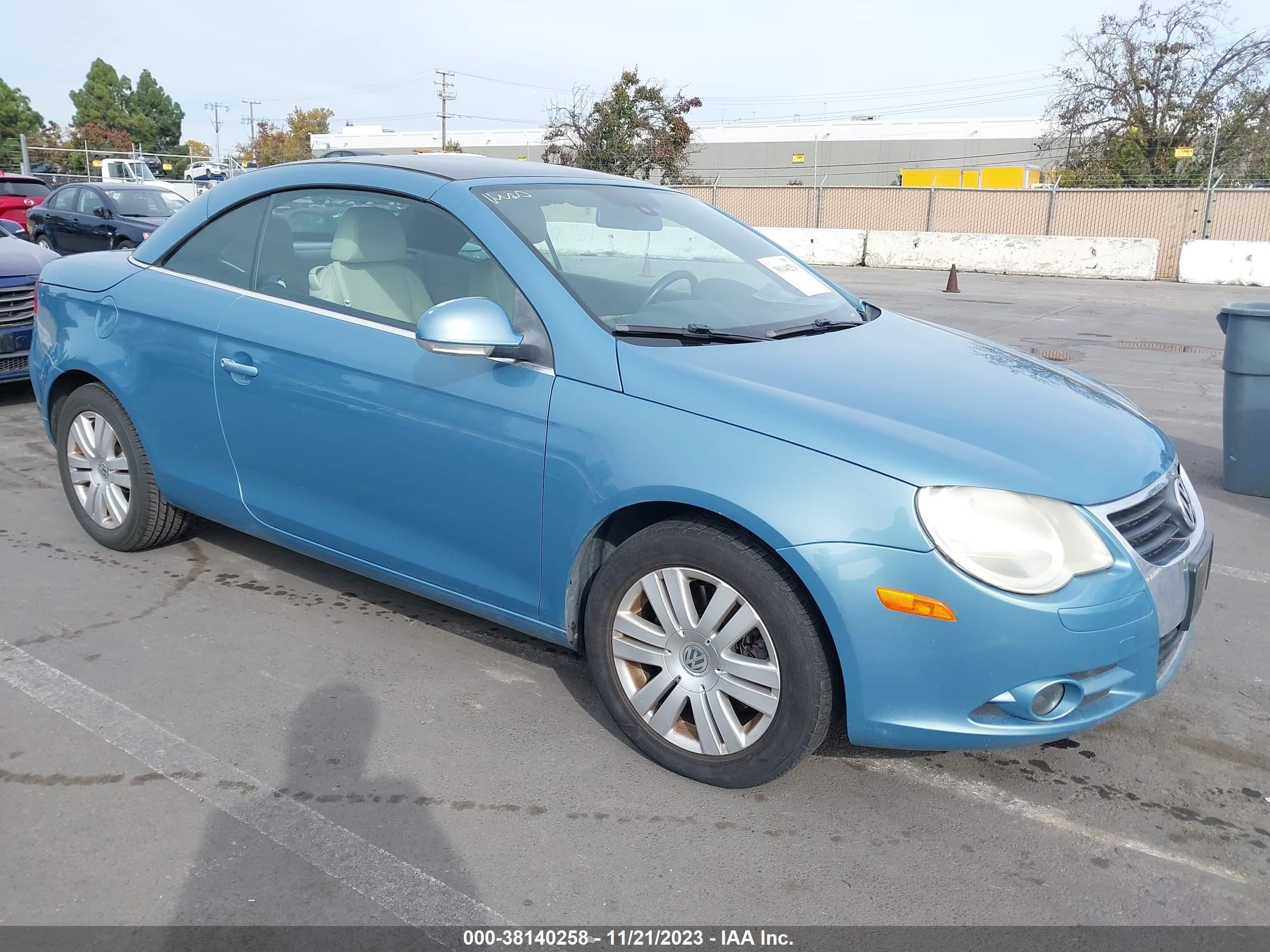 VOLKSWAGEN EOS 2008 wvwba71f48v033907