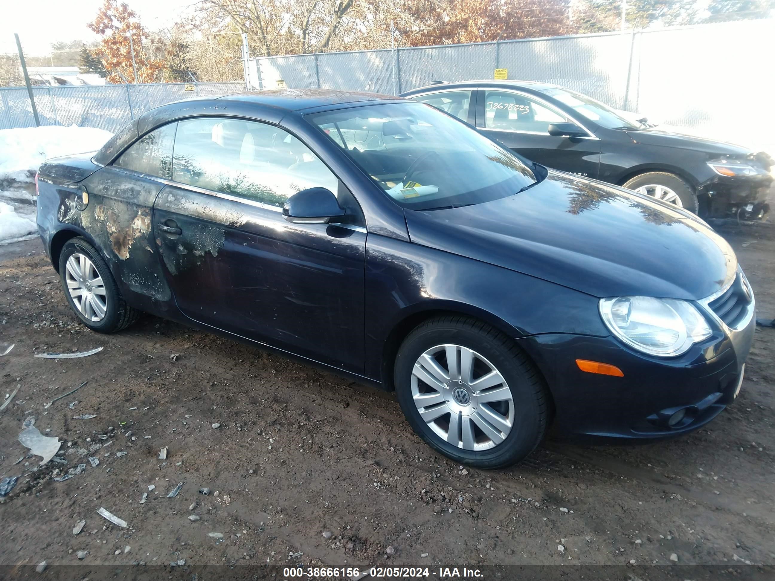 VOLKSWAGEN EOS 2008 wvwba71f68v018129