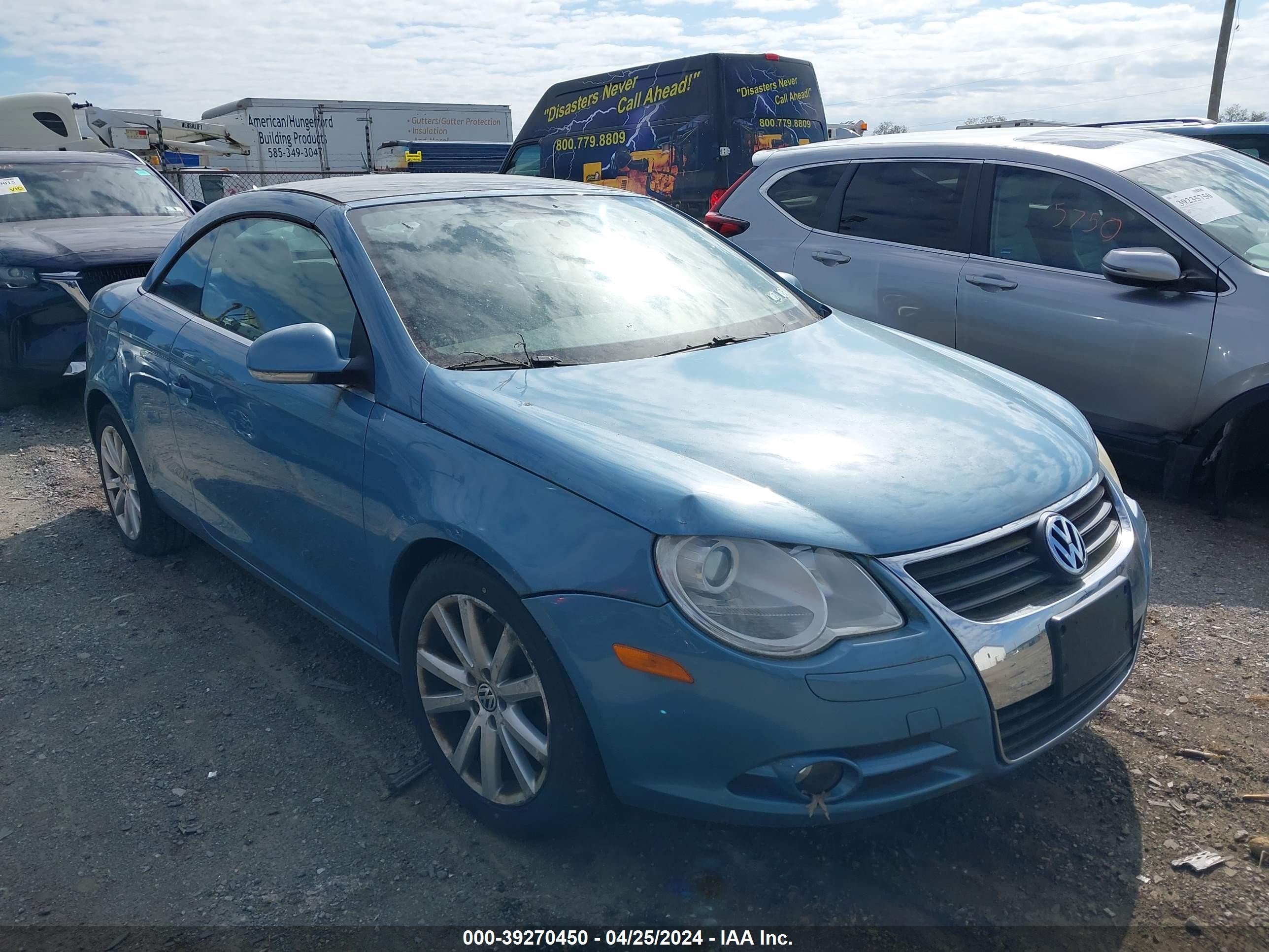 VOLKSWAGEN EOS 2008 wvwba71f78v052158