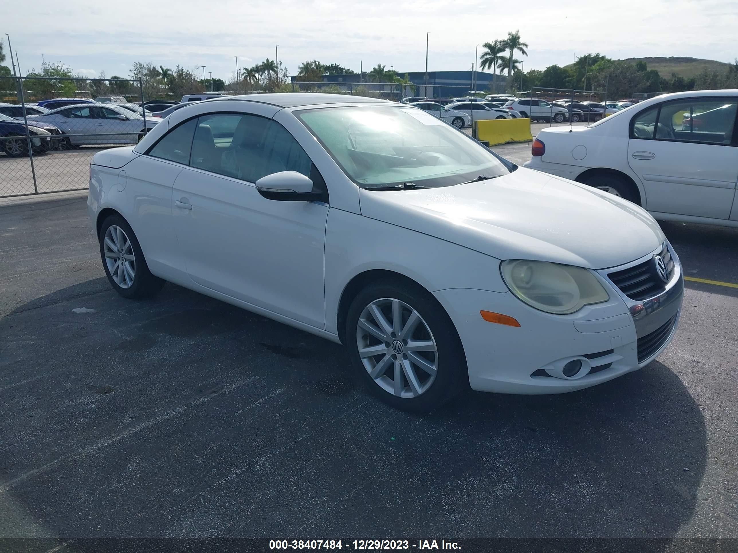 VOLKSWAGEN EOS 2009 wvwba71f79v013961