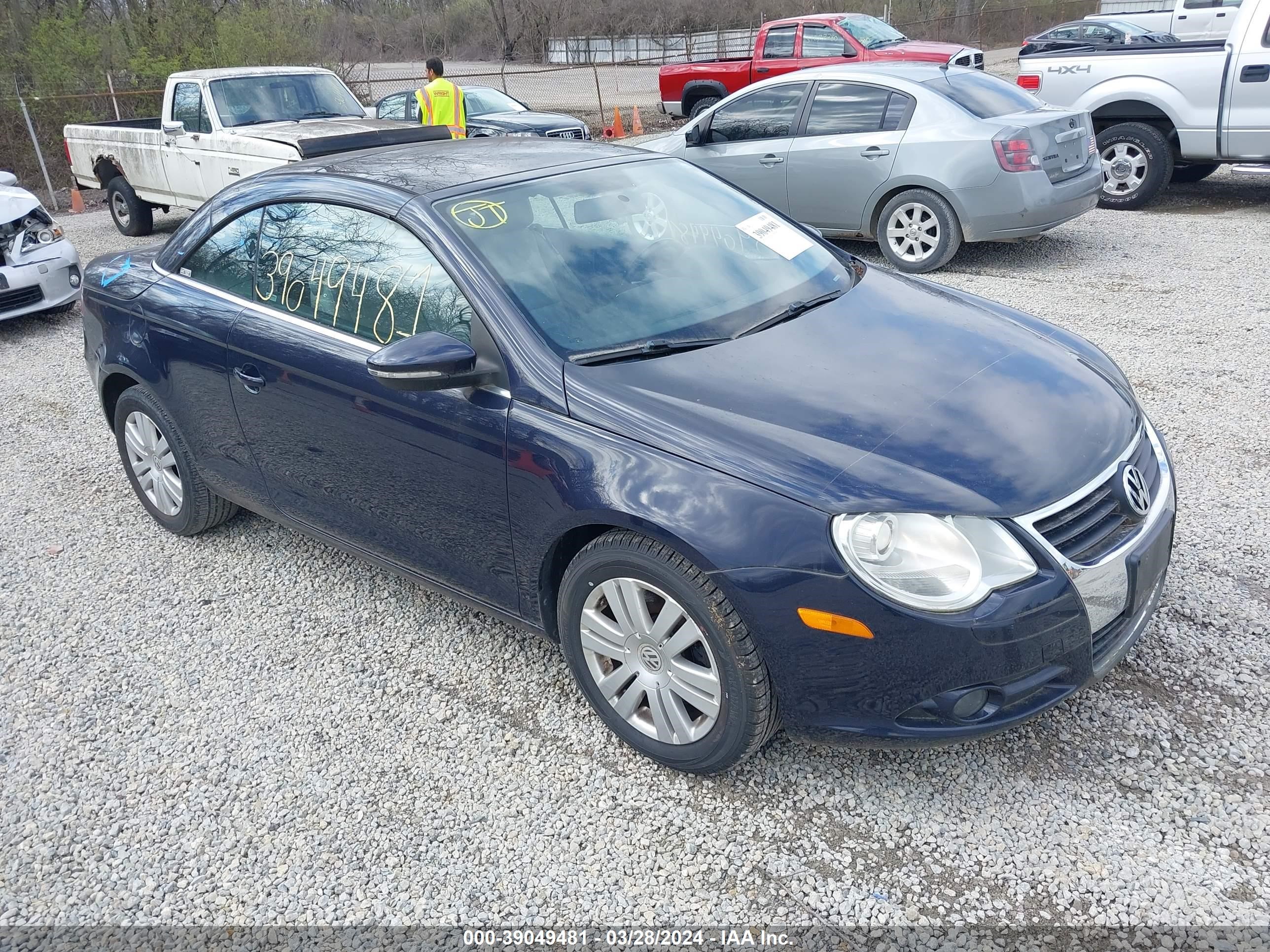 VOLKSWAGEN EOS 2010 wvwba7ah9av024692