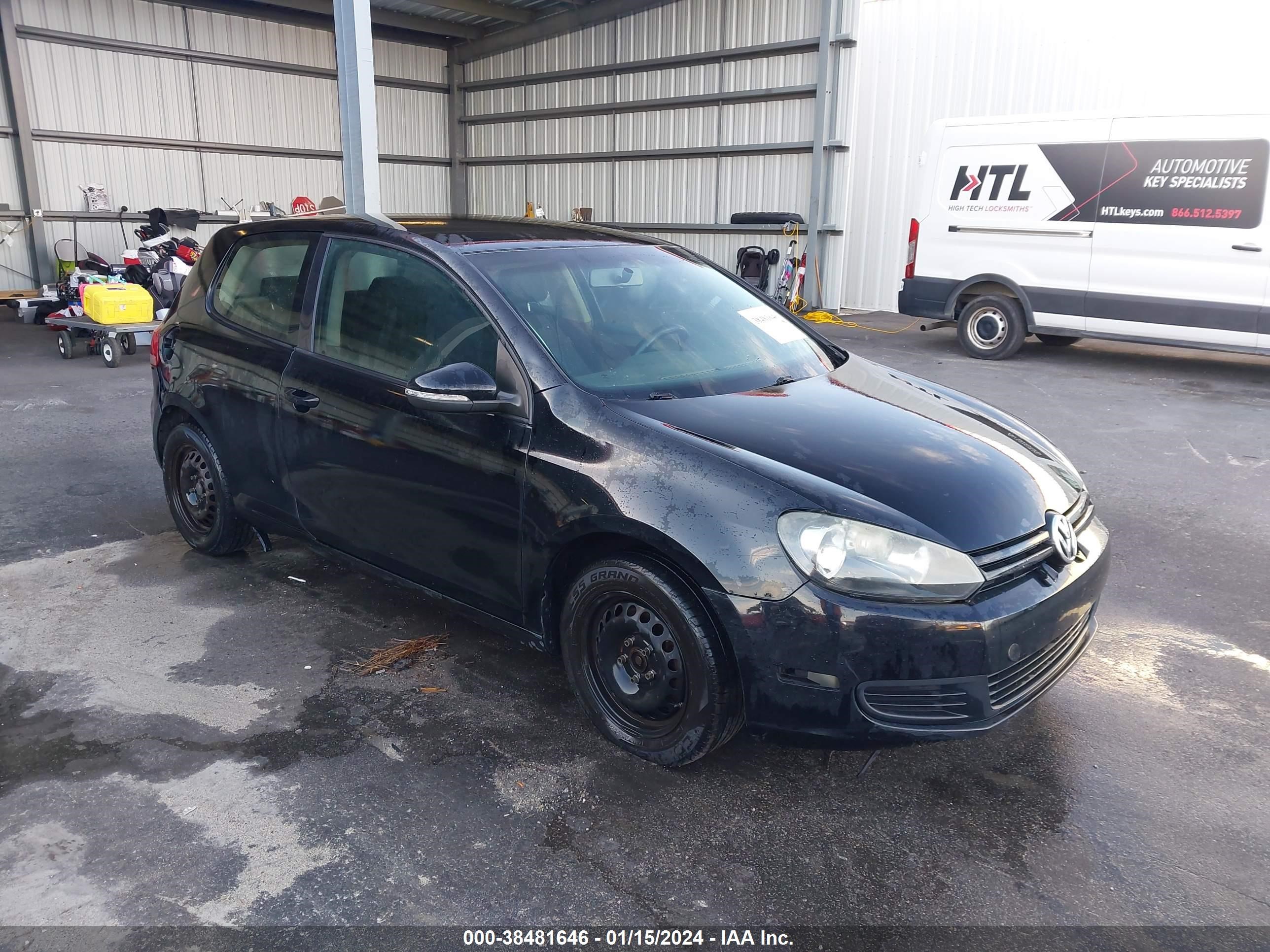 VOLKSWAGEN GOLF 2010 wvwba7aj1aw225600