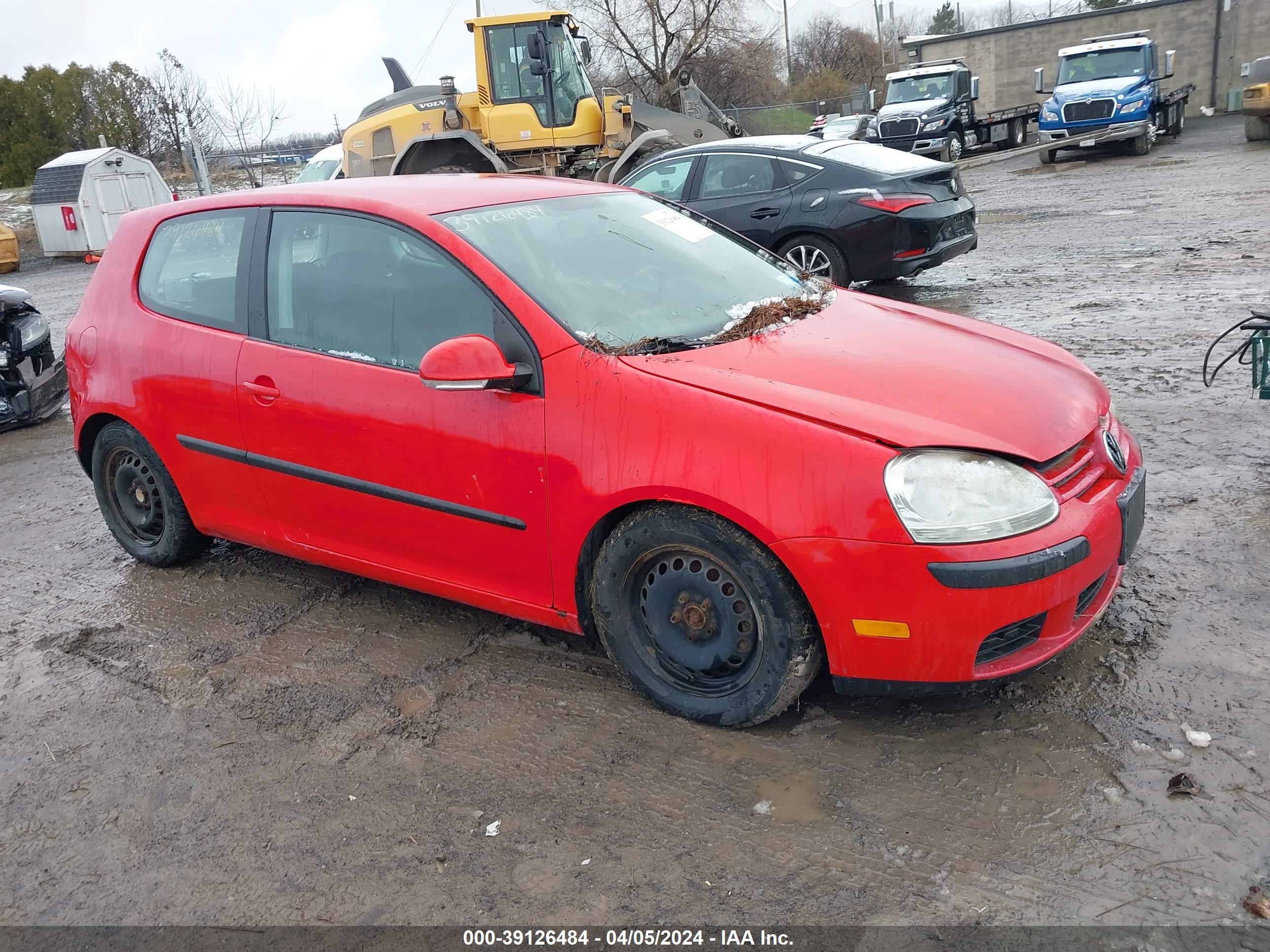 VOLKSWAGEN GOLF 2008 wvwbb71k58w288344