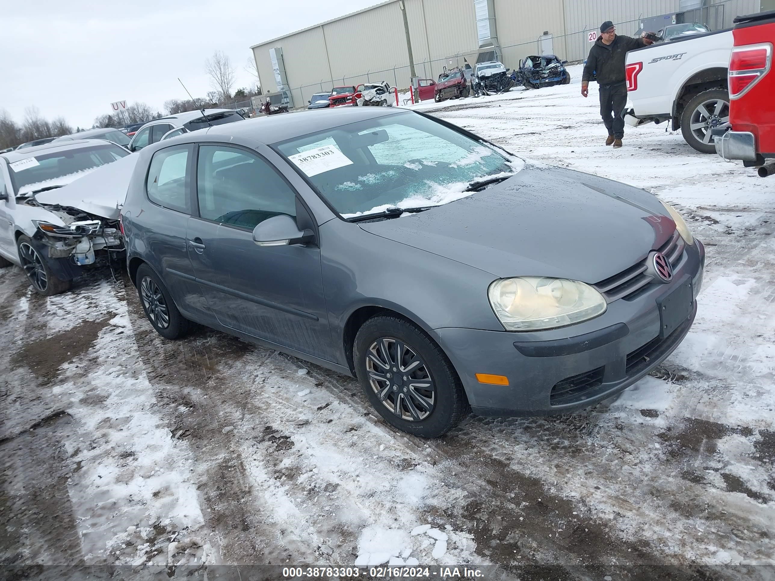 VOLKSWAGEN GOLF 2008 wvwbb71k98w341742