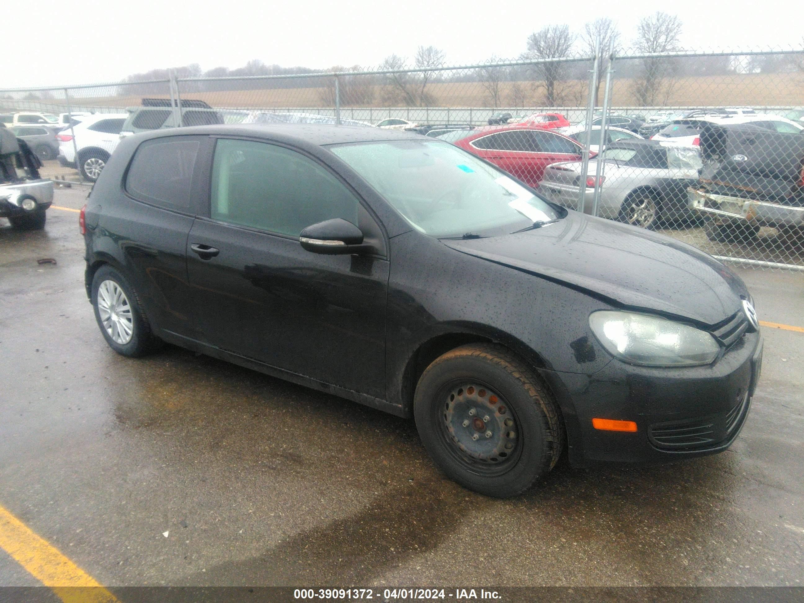 VOLKSWAGEN GOLF 2010 wvwbb7aj3aw260104