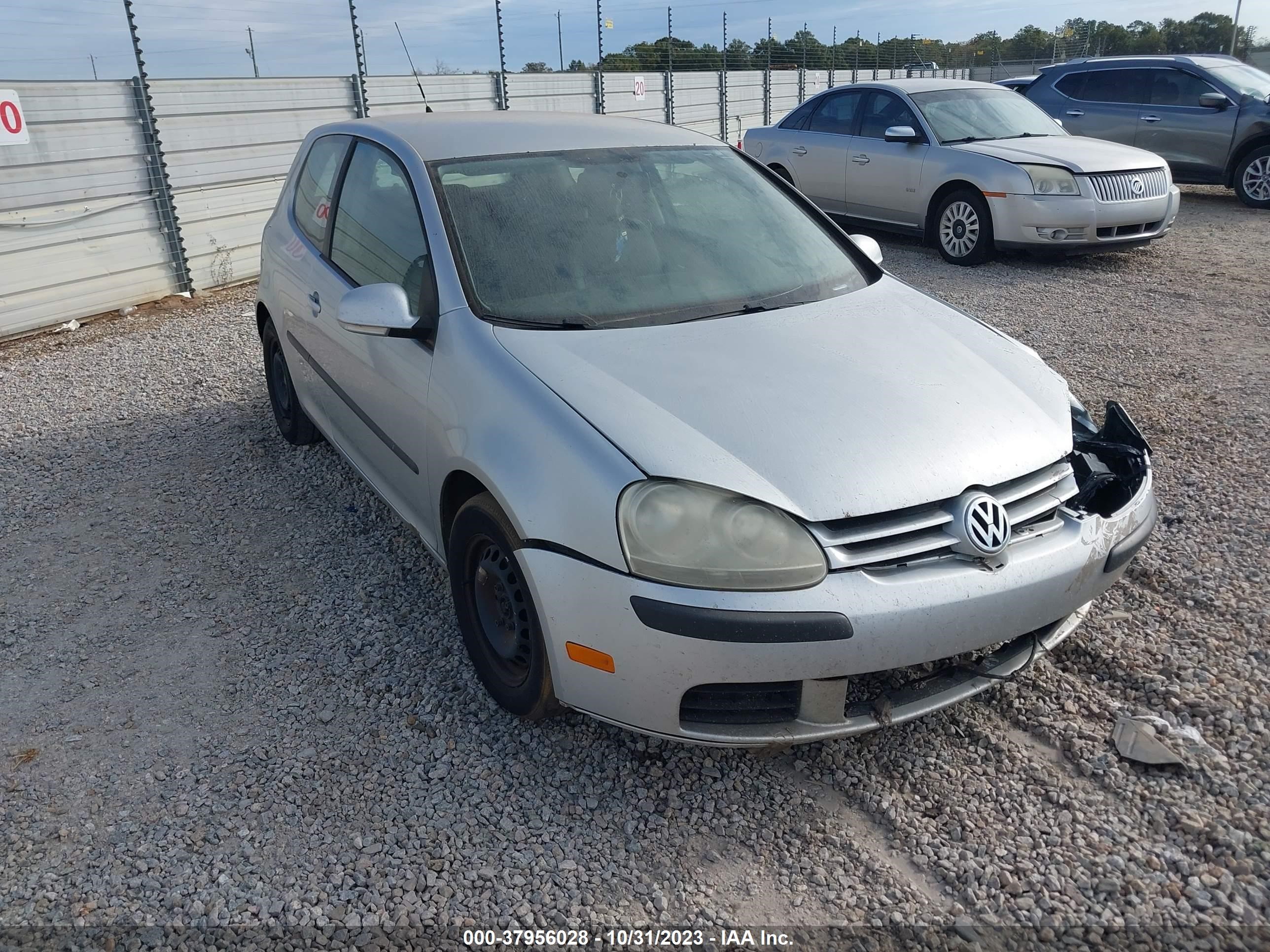 VOLKSWAGEN GOLF 2007 wvwbr71k47w114422