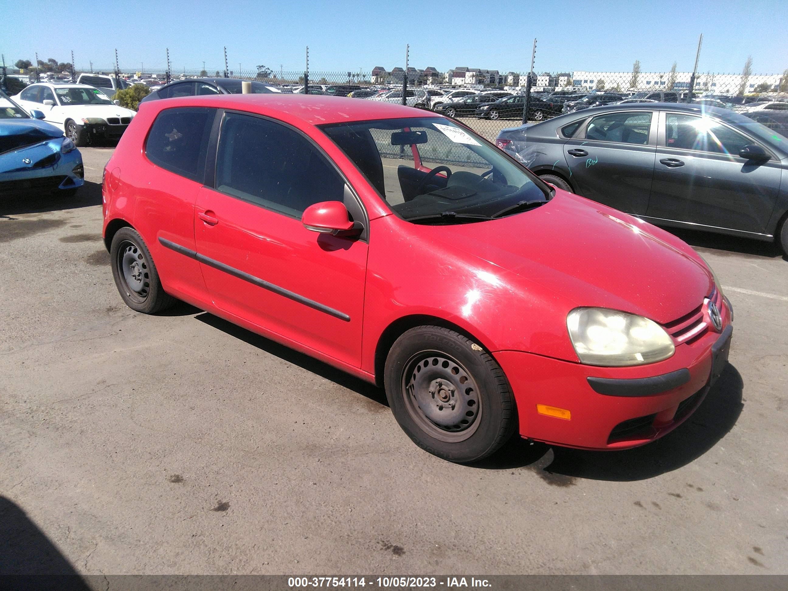 VOLKSWAGEN GOLF 2007 wvwbr71k47w242465