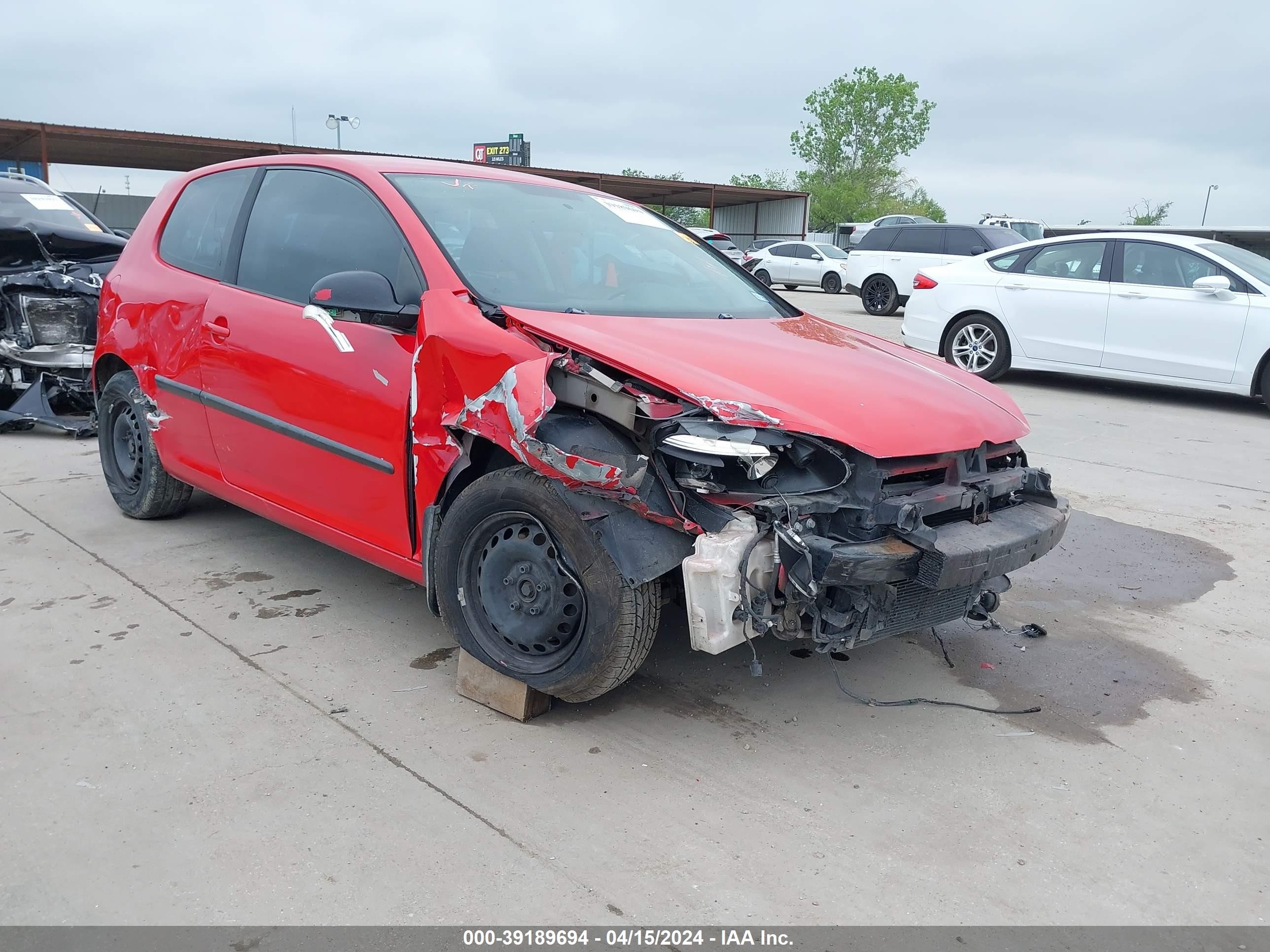 VOLKSWAGEN GOLF 2007 wvwbr71k77w269711