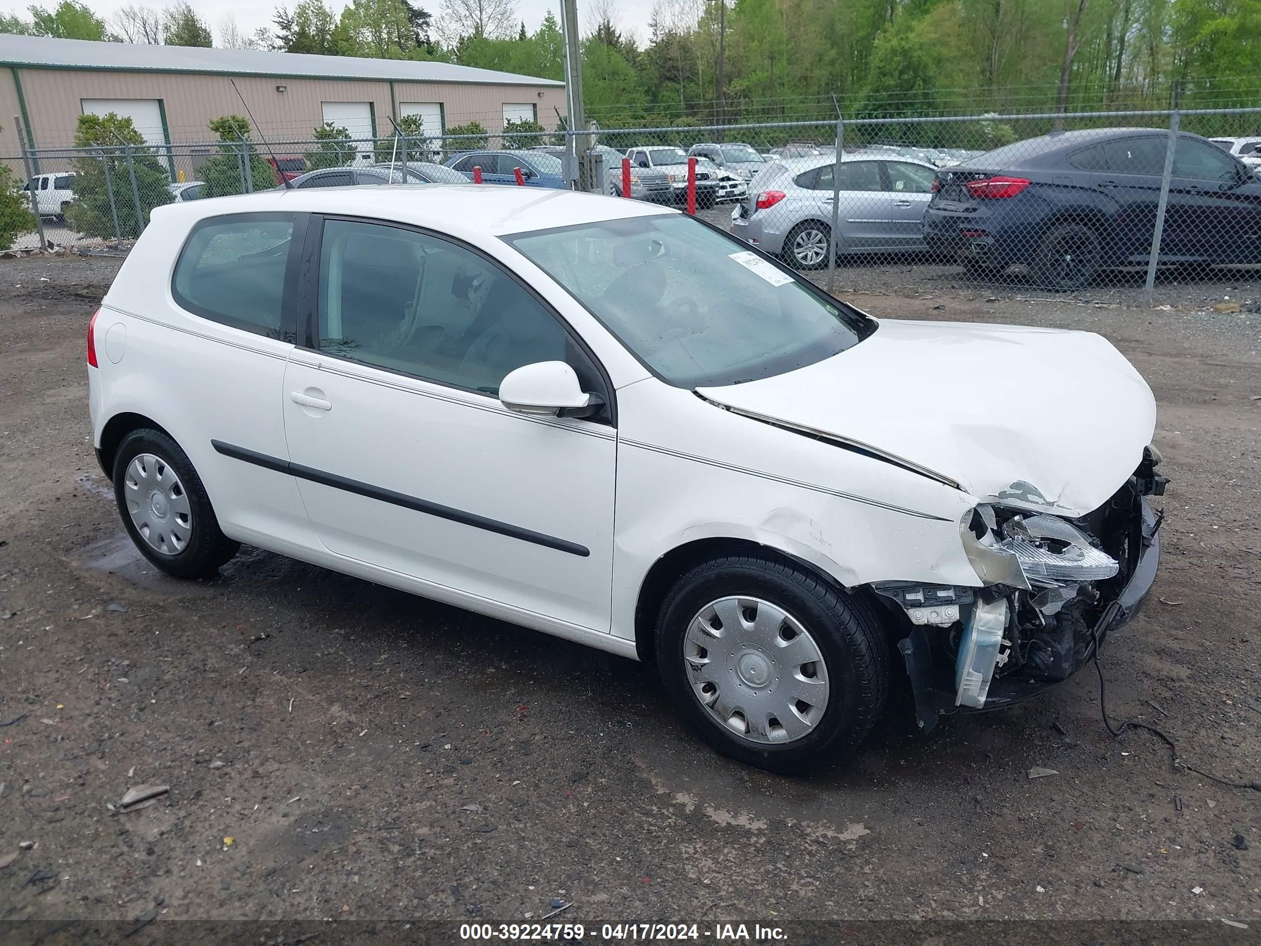 VOLKSWAGEN GOLF 2007 wvwbr71k87w211204