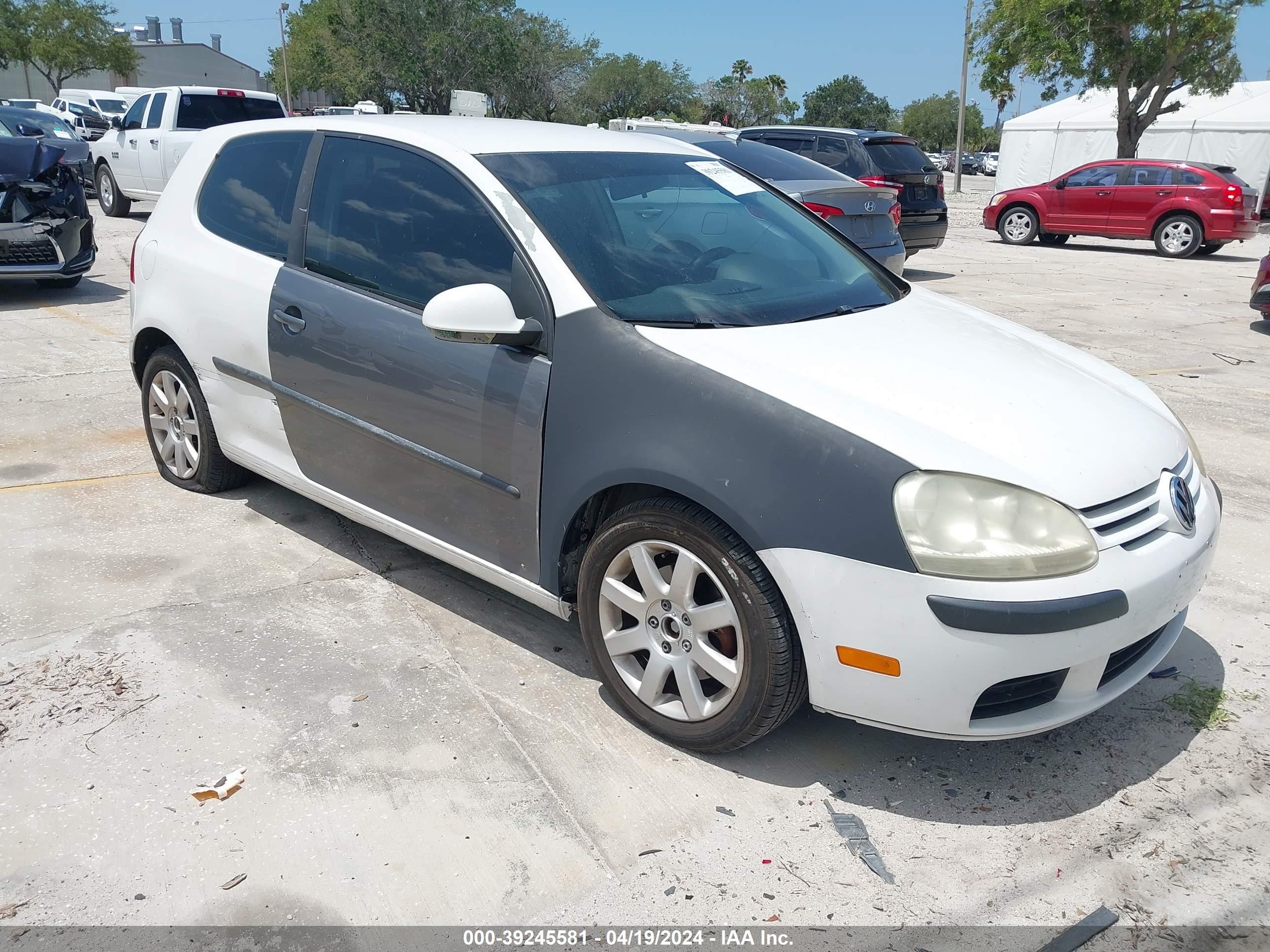 VOLKSWAGEN GOLF 2007 wvwbs71k07w224811