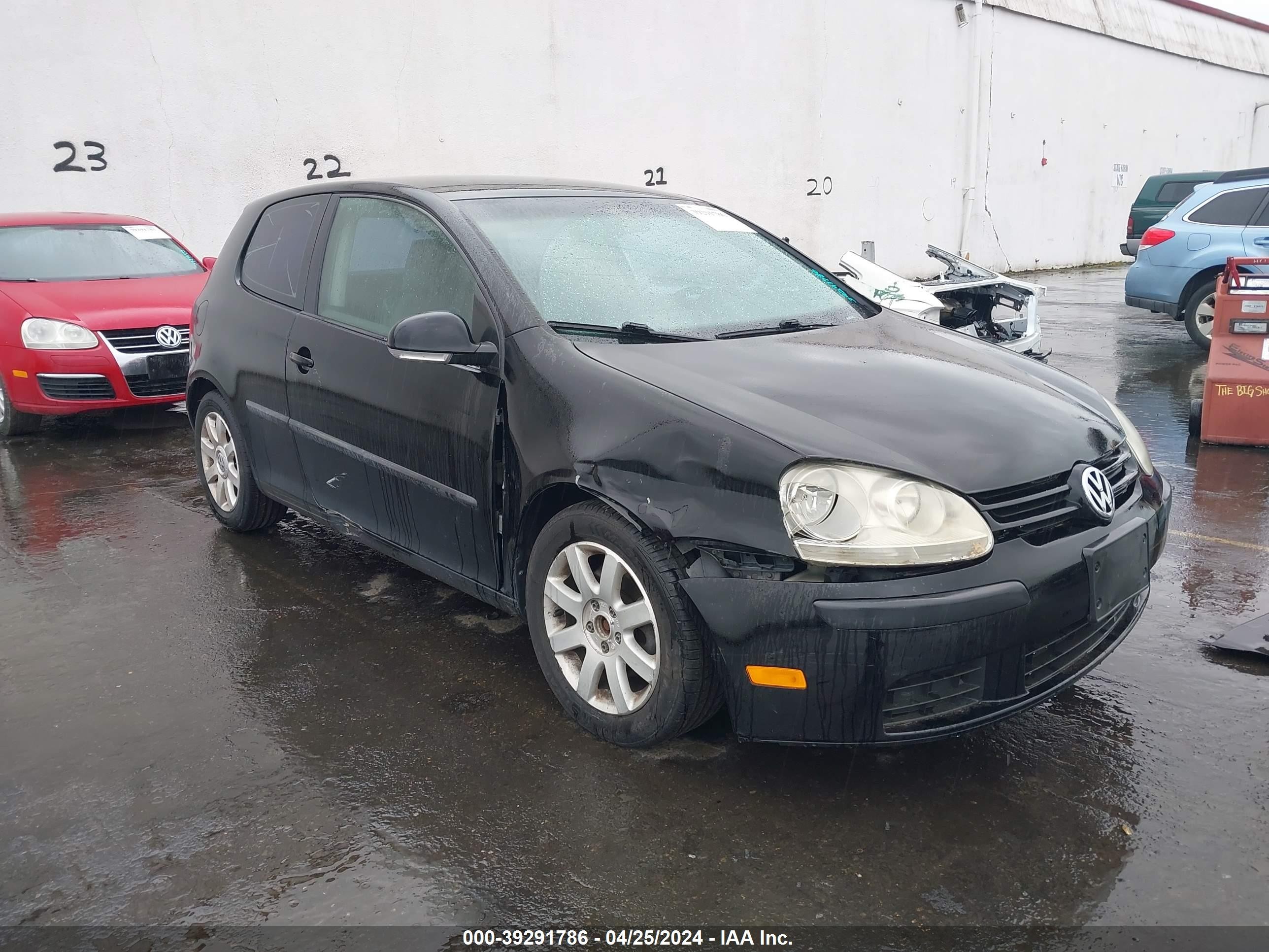 VOLKSWAGEN GOLF 2007 wvwbs71k77w235949