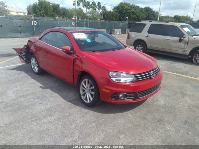 VOLKSWAGEN EOS 2012 wvwbw7ah3cv016933