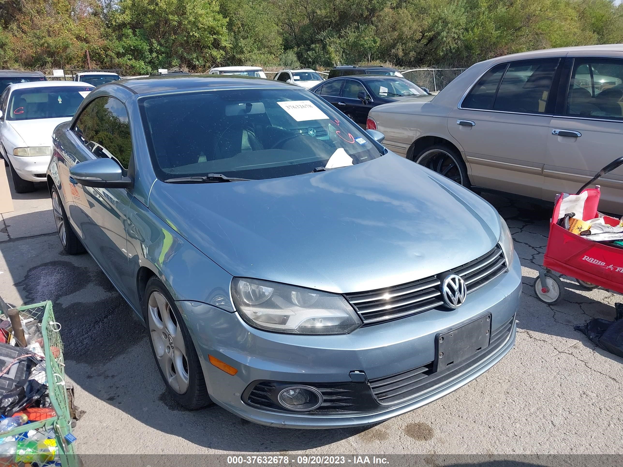 VOLKSWAGEN EOS 2012 wvwbw7ah6cv003979