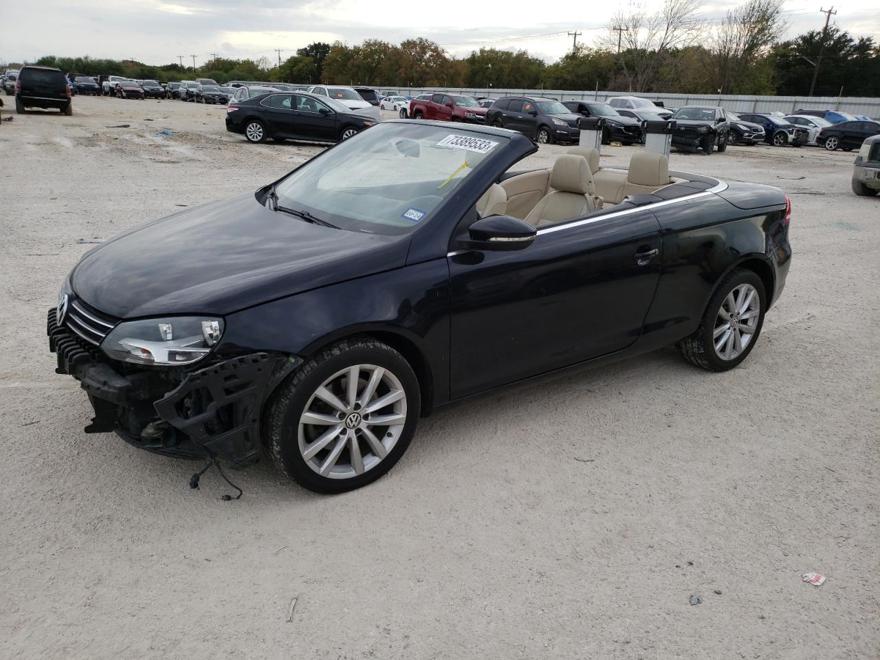 VOLKSWAGEN EOS 2013 wvwbw8ahxdv003877