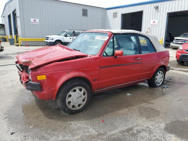 VOLKSWAGEN CABRIOLET 1987 wvwca0154hk018327