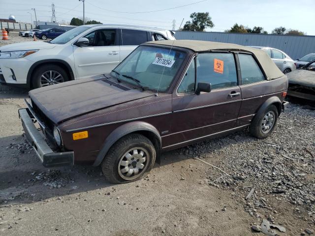 VOLKSWAGEN GOLF CABRI 1985 wvwca015xfk018149