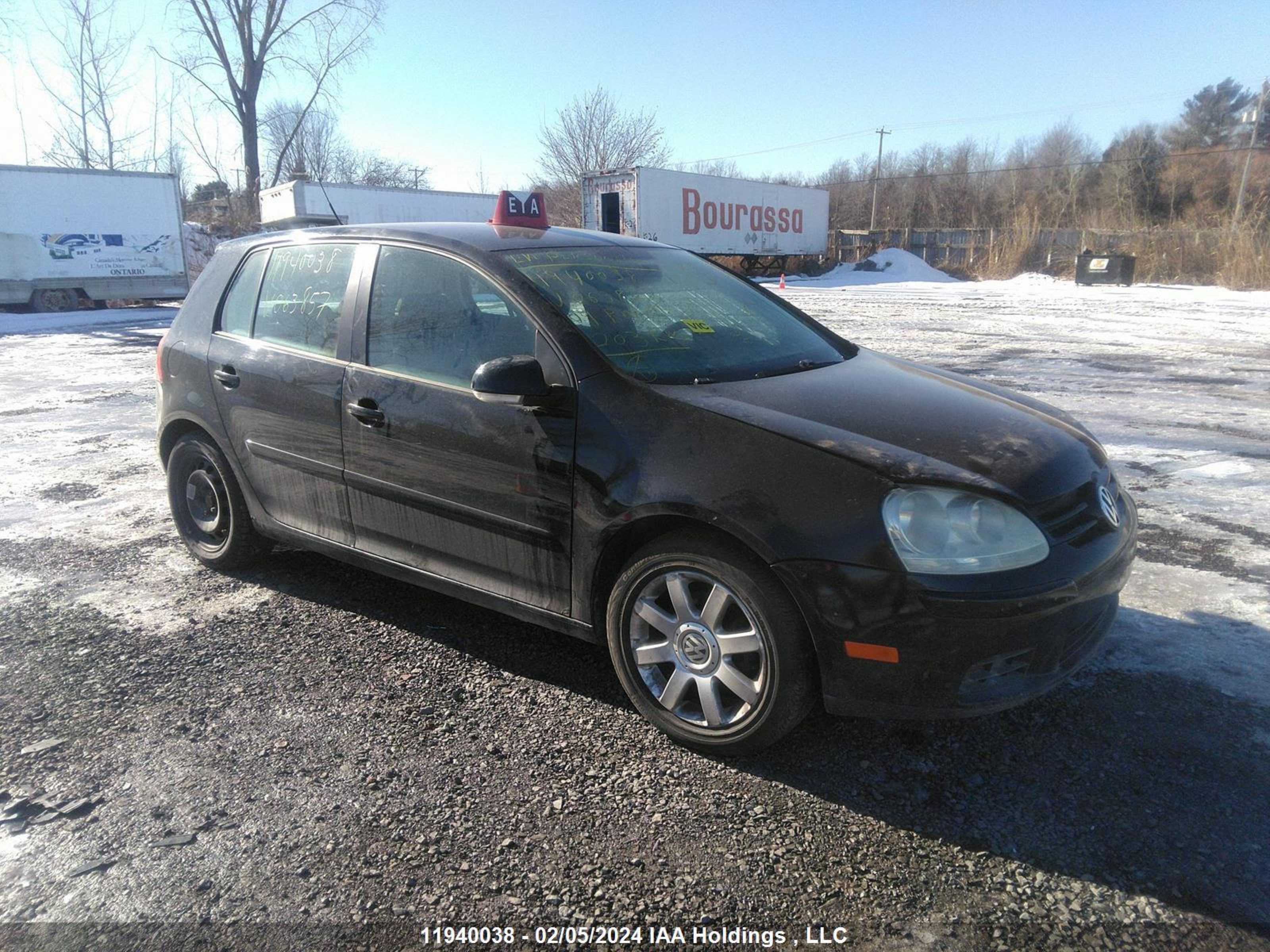 VOLKSWAGEN GOLF 2009 wvwca71k49w063857