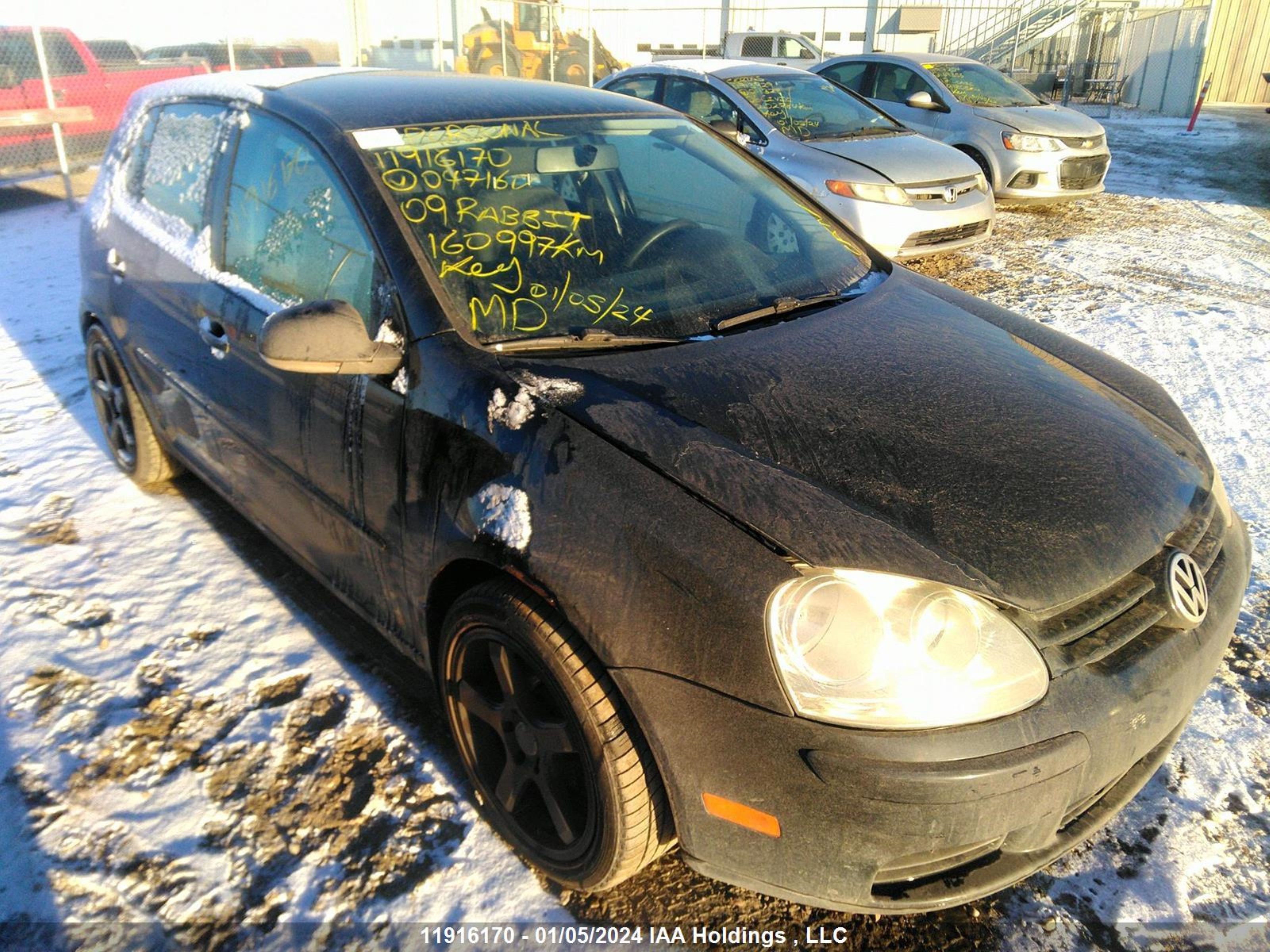 VOLKSWAGEN GOLF 2009 wvwca71k69w047160