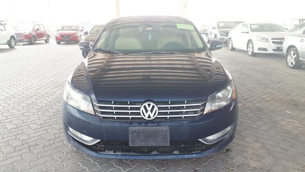 VOLKSWAGEN PASSAT 2012 wvwcr7a38cc076735