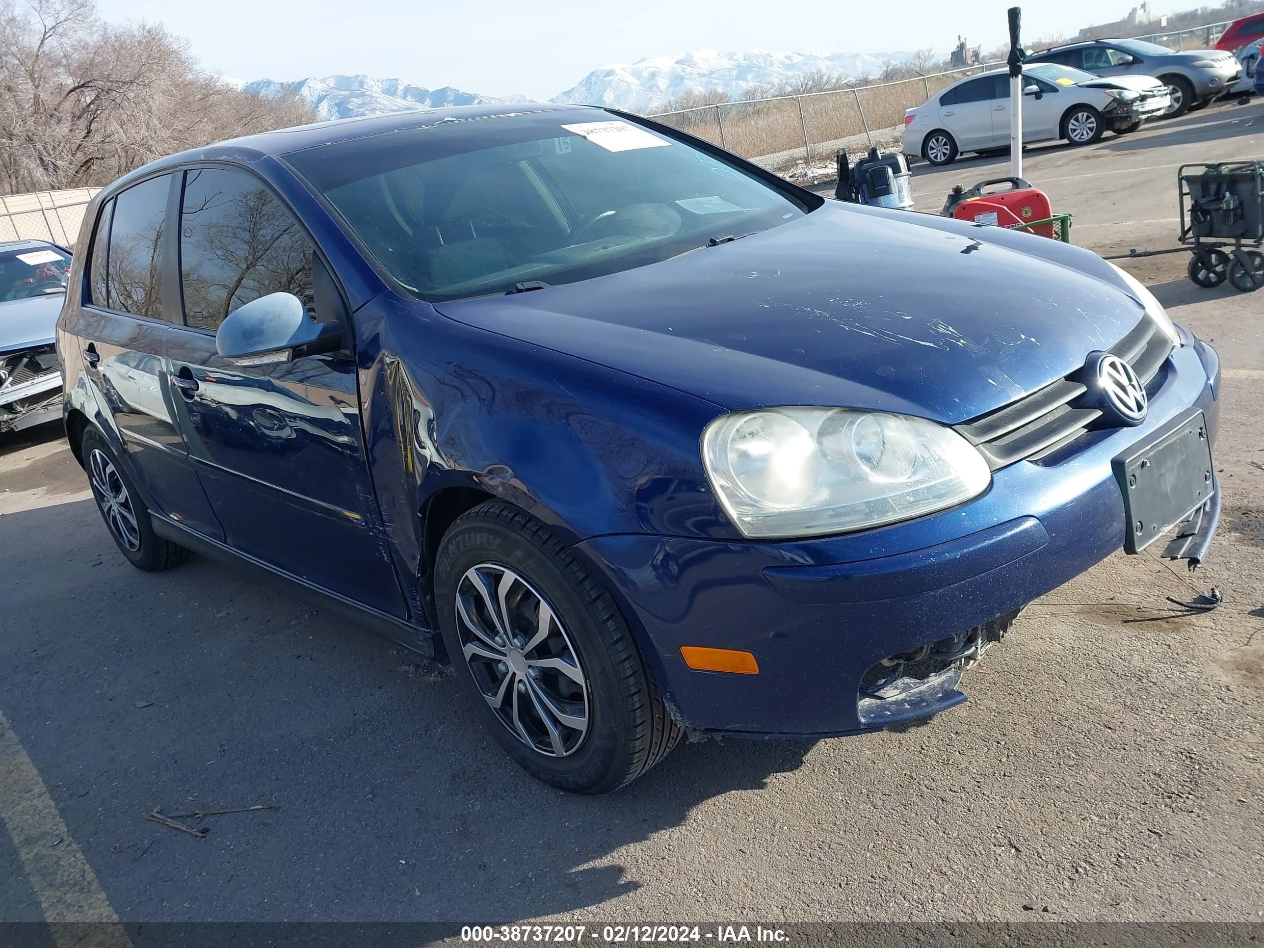 VOLKSWAGEN GOLF 2007 wvwcr91k47w006222